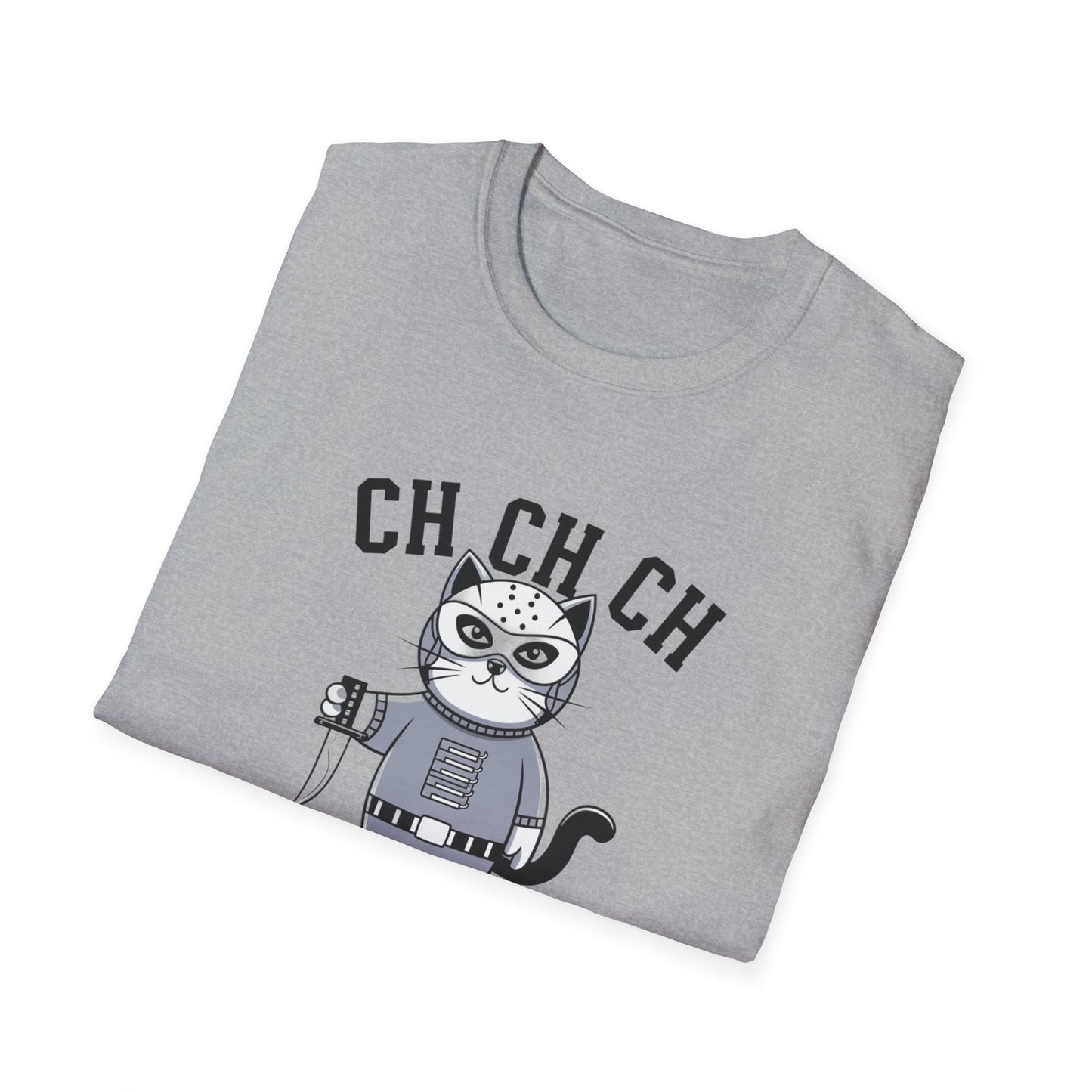 Funny Cat Graphic Tee, Unisex T-Shirt, Cute Cat Lover Gift, Pet Enthusiast Apparel, Meow Meow Meow Shirt