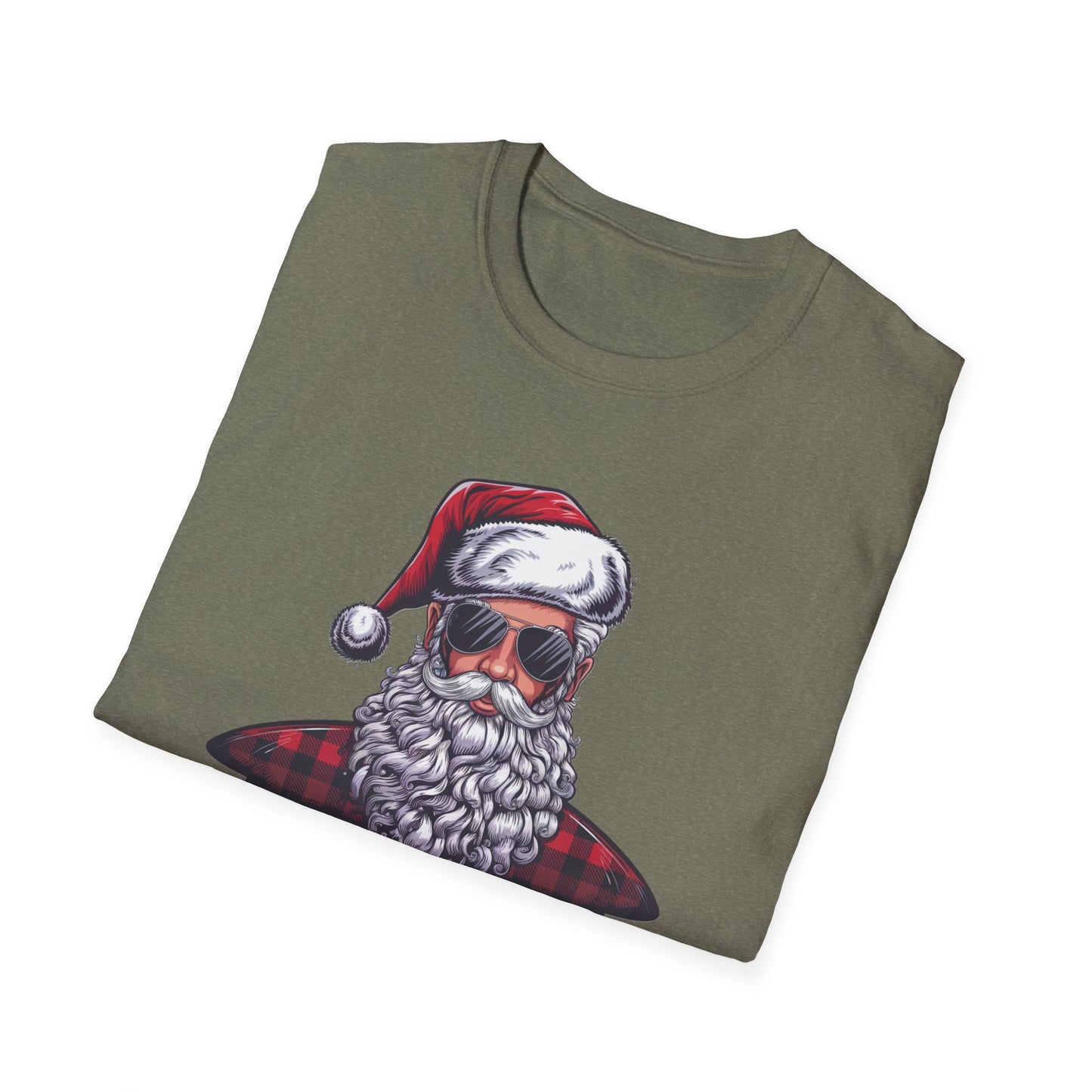 Christmas Santa T-Shirt, Funny Holiday Shirt, Unisex Gift, Festive Apparel, Big Nick Energy Tee