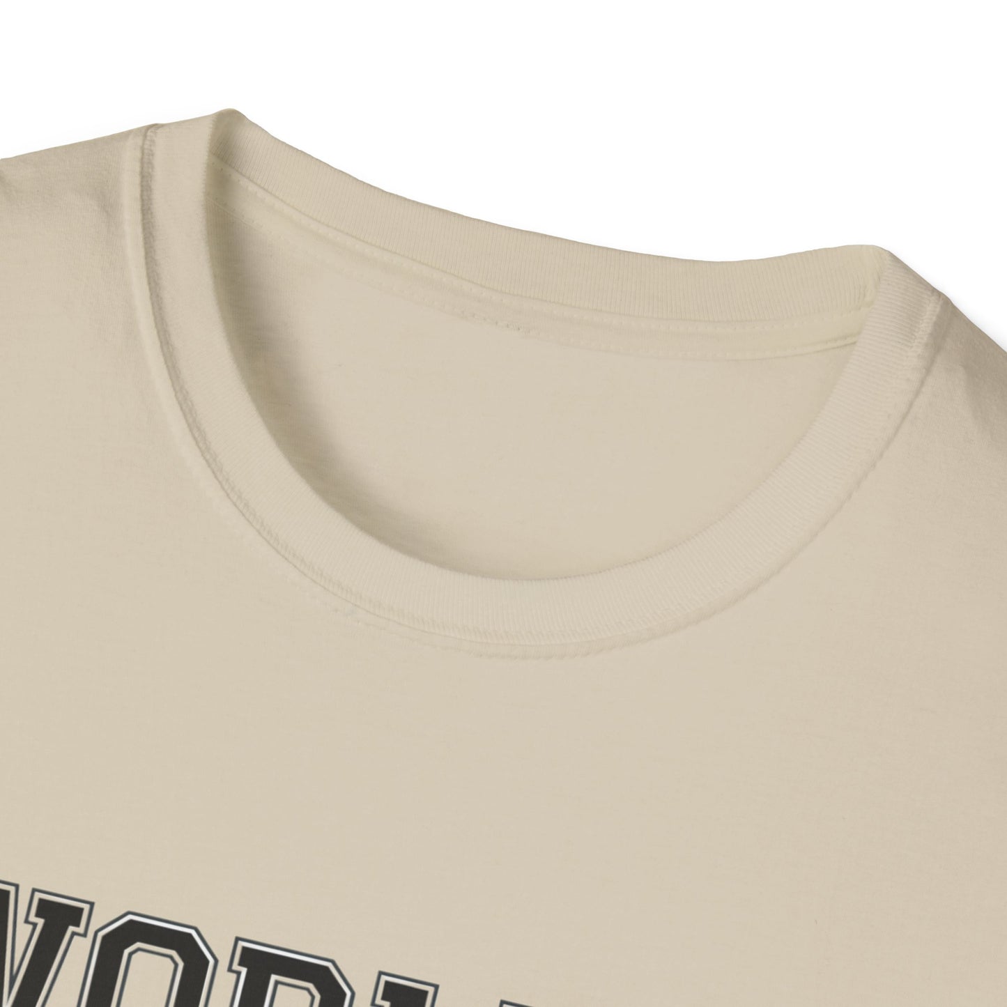 World's Okayest Golfer Unisex Softstyle T-Shirt - Fun Golf Gift for Enthusiasts