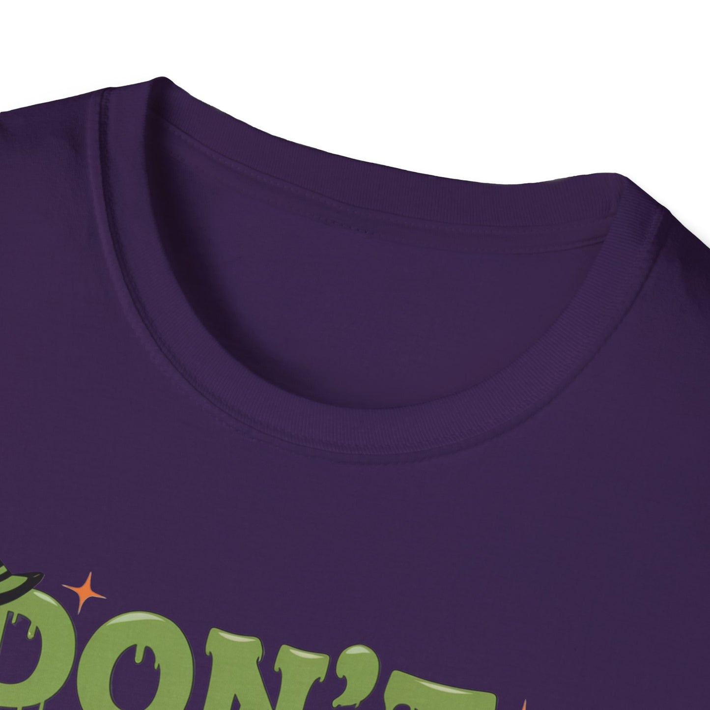 Humorous Halloween T-Shirt - Don't Be A Basic Witch, Fall Fashion, Unisex Tee, Cute Halloween Apparel, Gift for Witches
