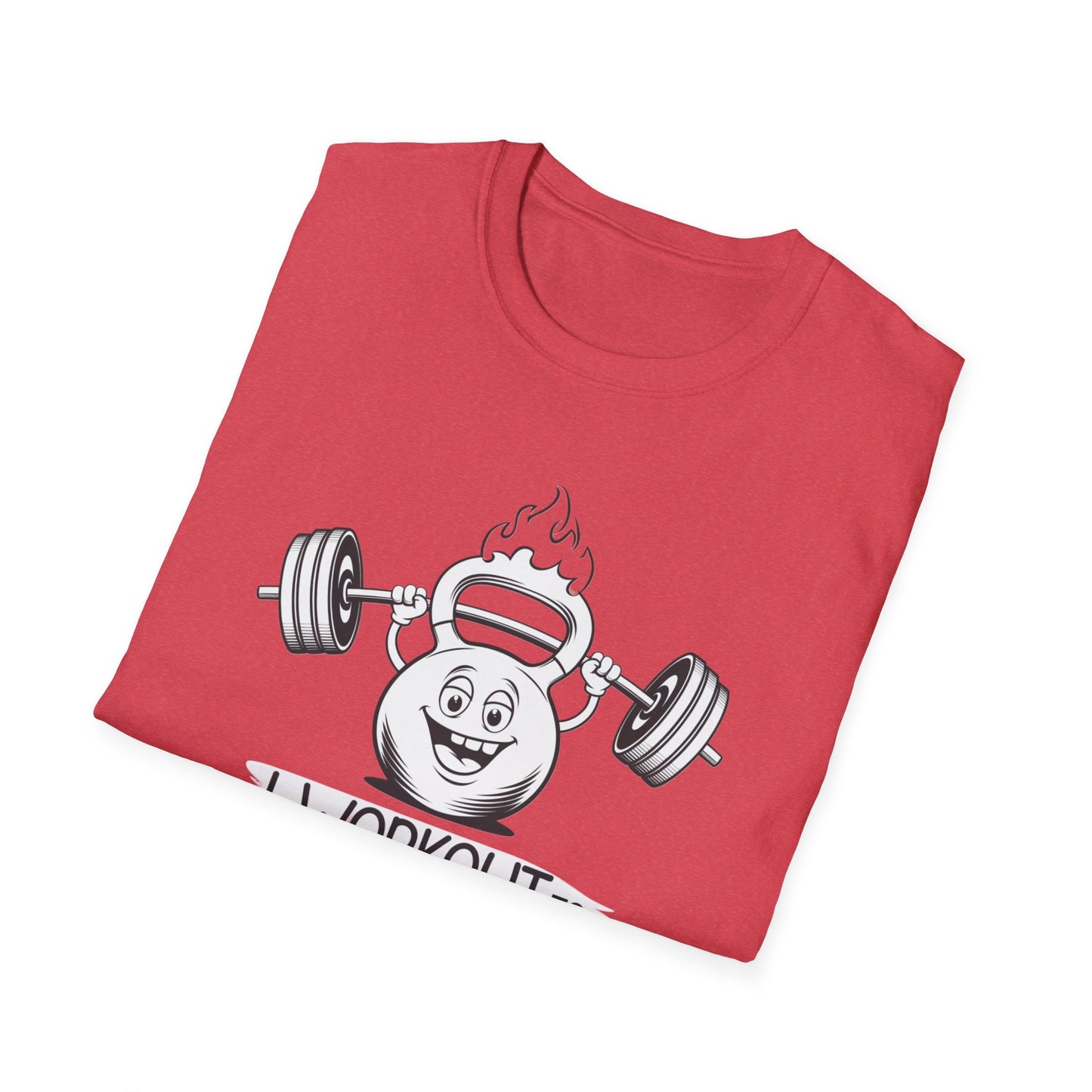 Funny Workout T-Shirt - I Workout to Burn Off the Crazy