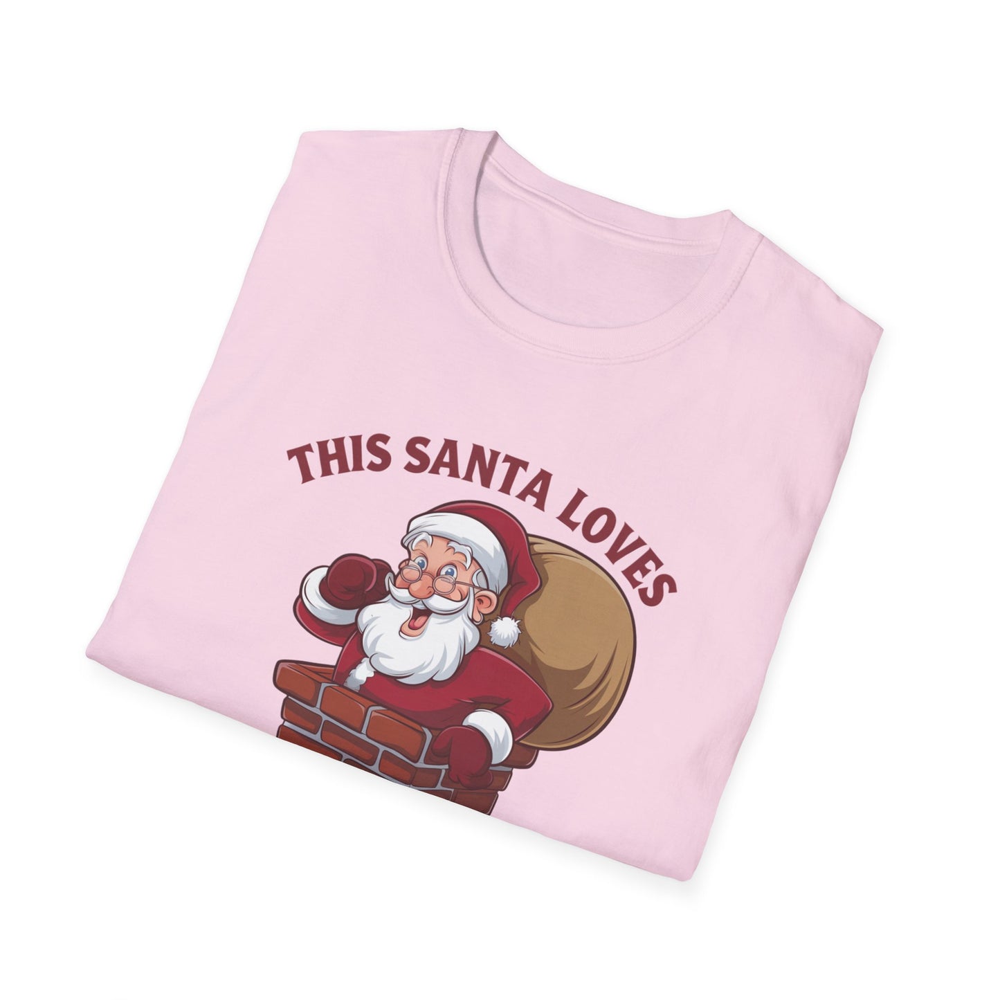 Funny Christmas Santa T-Shirt, Holiday Tee, Unisex Shirt, Christmas Gift, Humor Apparel, Festive Outfit