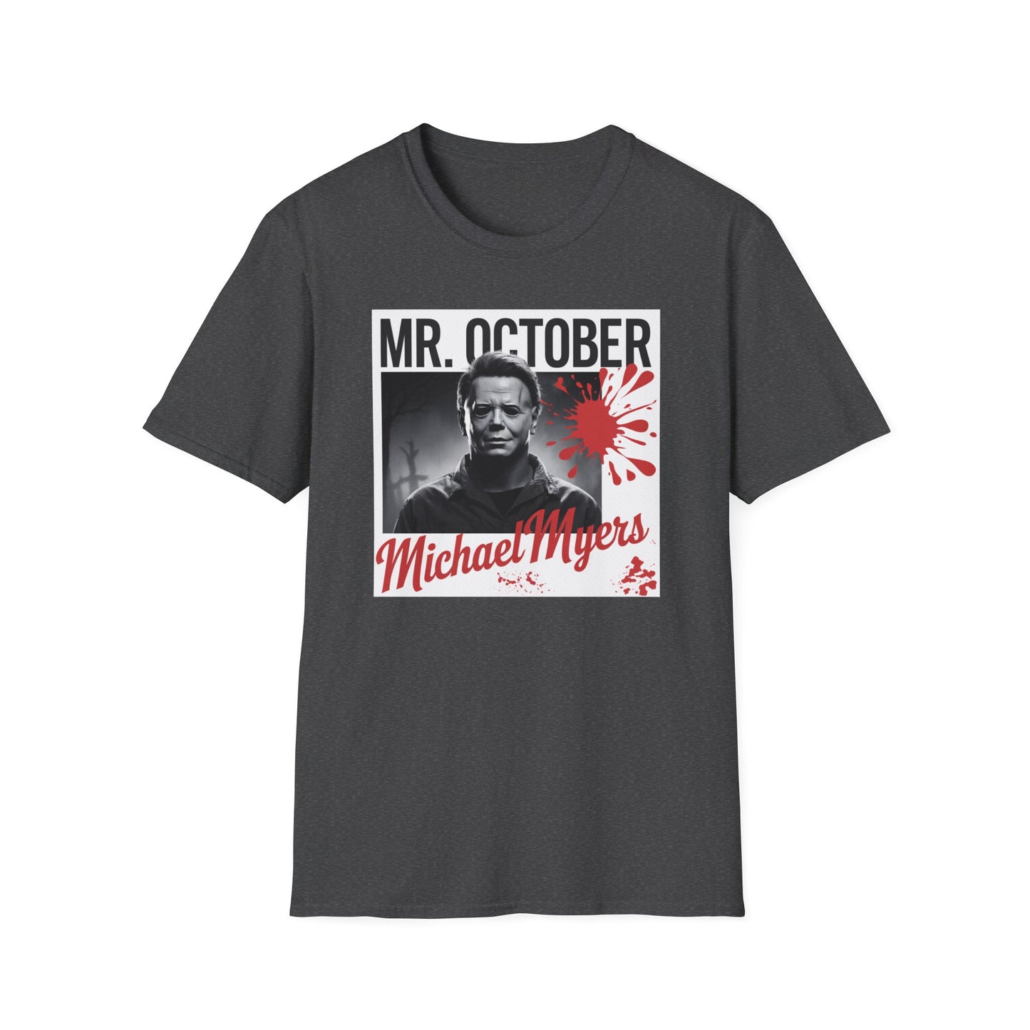 Halloween Horror T-Shirt, Unisex October Tee, Michael Myers Apparel, Spooky Season Shirt, Horror Movie Fan Gift