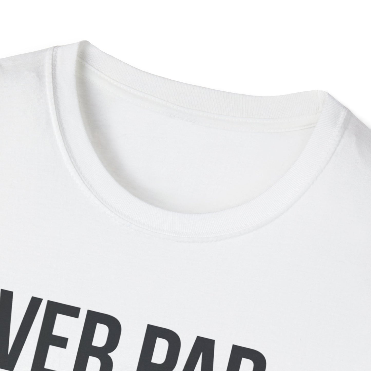 Over Par and Under the Influence Unisex Softstyle T-Shirt - Perfect for Golf Lovers and Party Enthusiasts