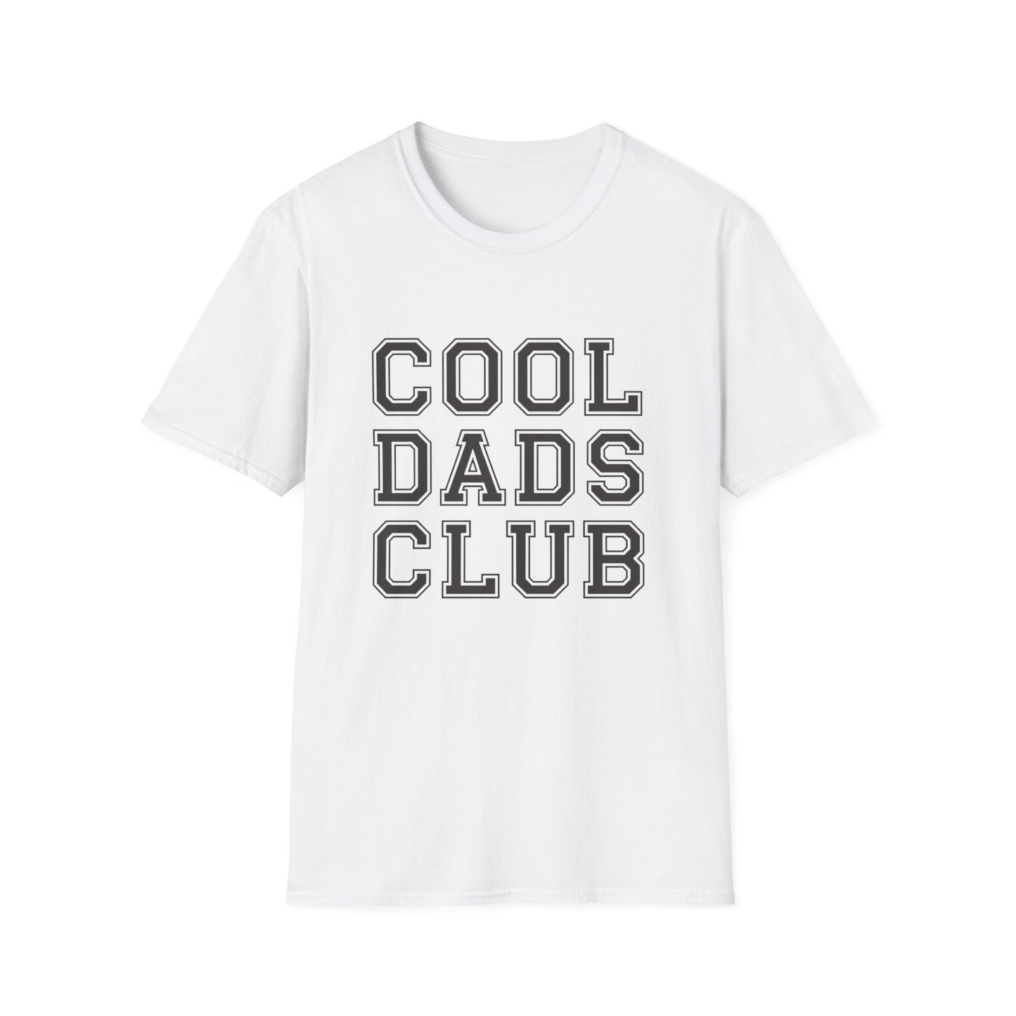 Cool Dads Club Unisex Softstyle T-Shirt - Perfect Gift for Father's Day