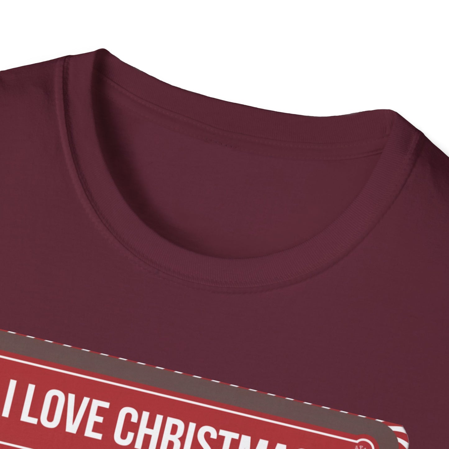 Funny Christmas T-Shirt - I Love Christmas Just Not as Much as a Big Fat Rooster, Holiday Gift, Novelty Tee, Festive Apparel, Humorous Shirt