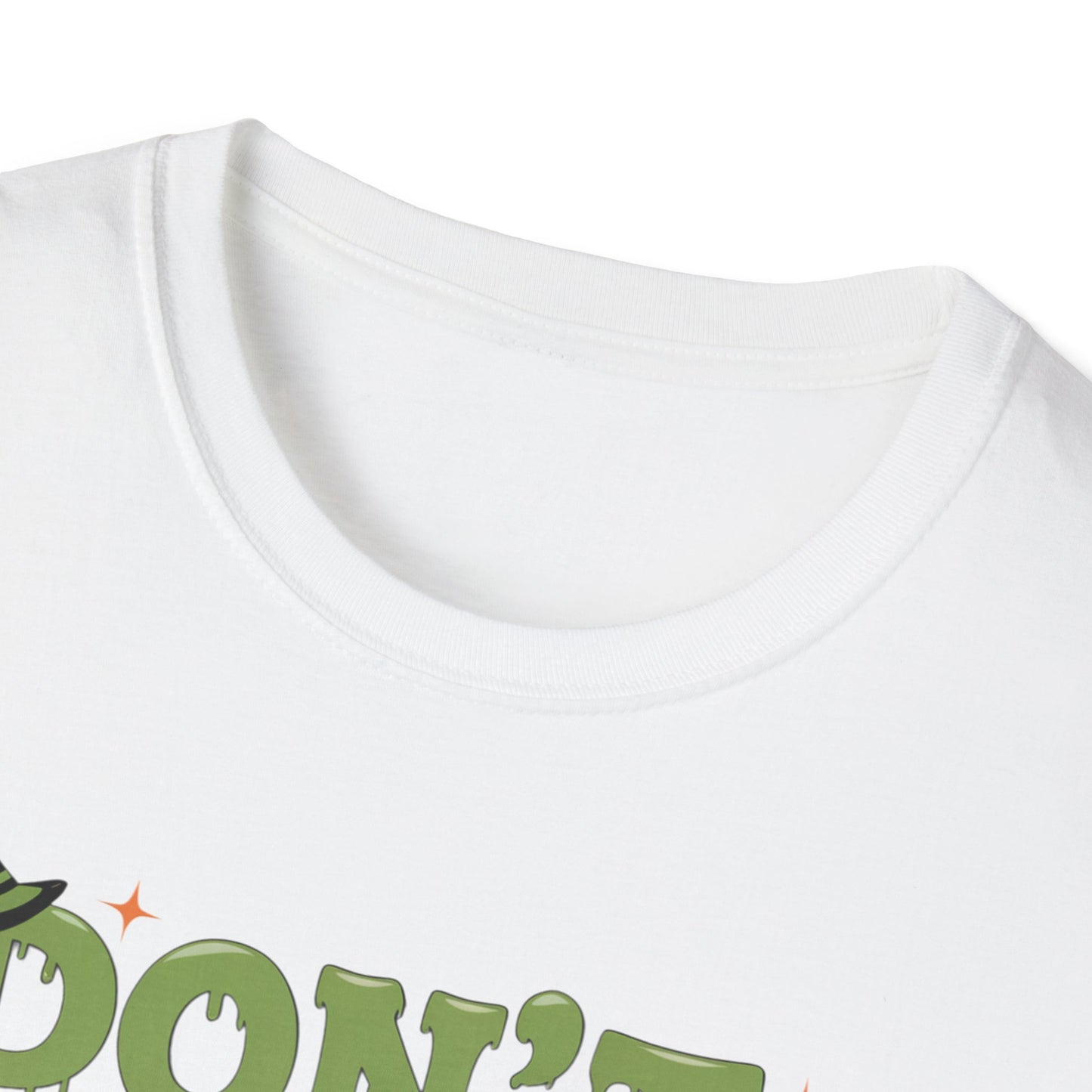 Humorous Halloween T-Shirt - Don't Be A Basic Witch, Fall Fashion, Unisex Tee, Cute Halloween Apparel, Gift for Witches