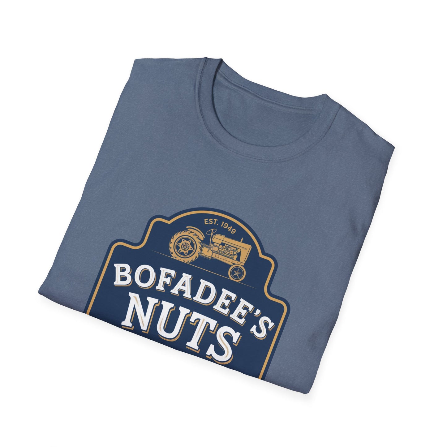 Vintage Bofadee's Nuts Unisex Softstyle T-Shirt - Fun and Casual Tees for All Occasions