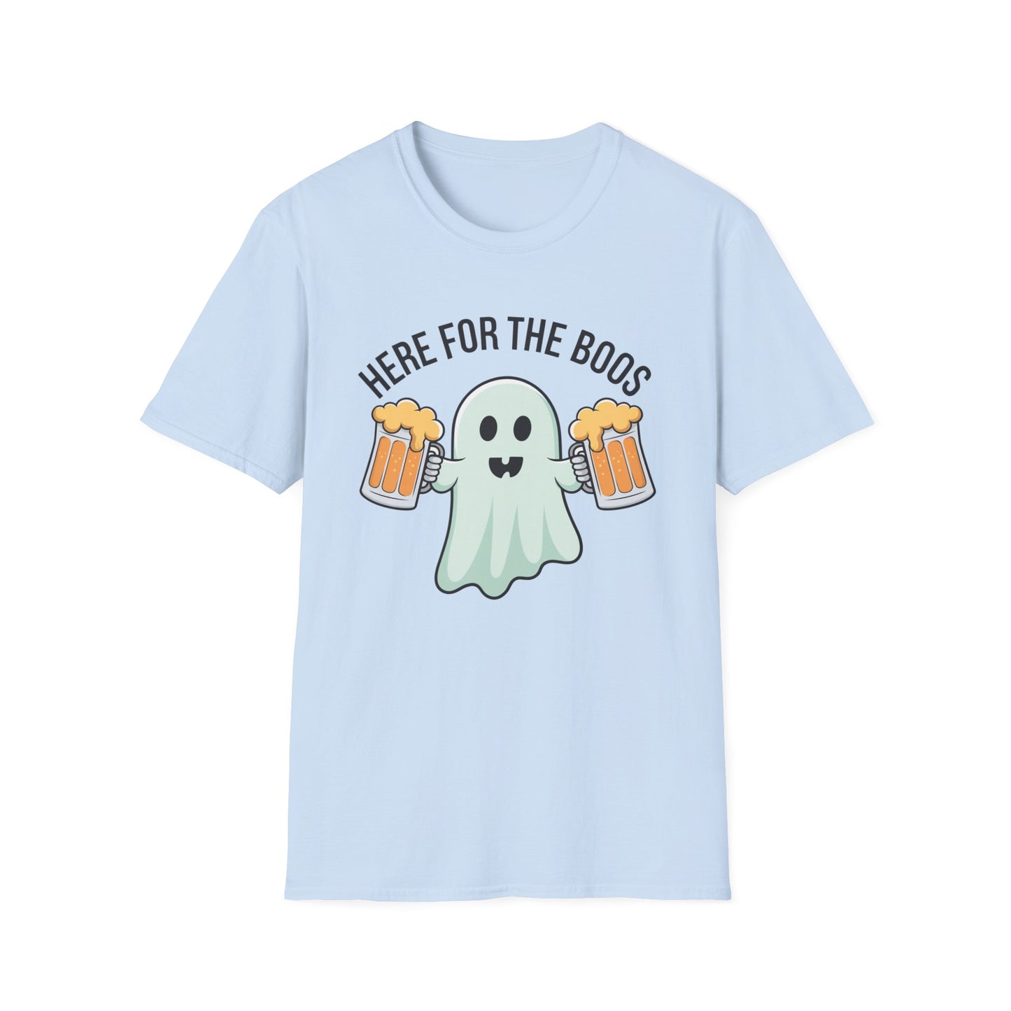 Ghostly Humor Unisex T-Shirt - Perfect for Halloween, Casual Outings, and Party Vibes, Fun Apparel, Spooky Season Tee, Gift for Friends