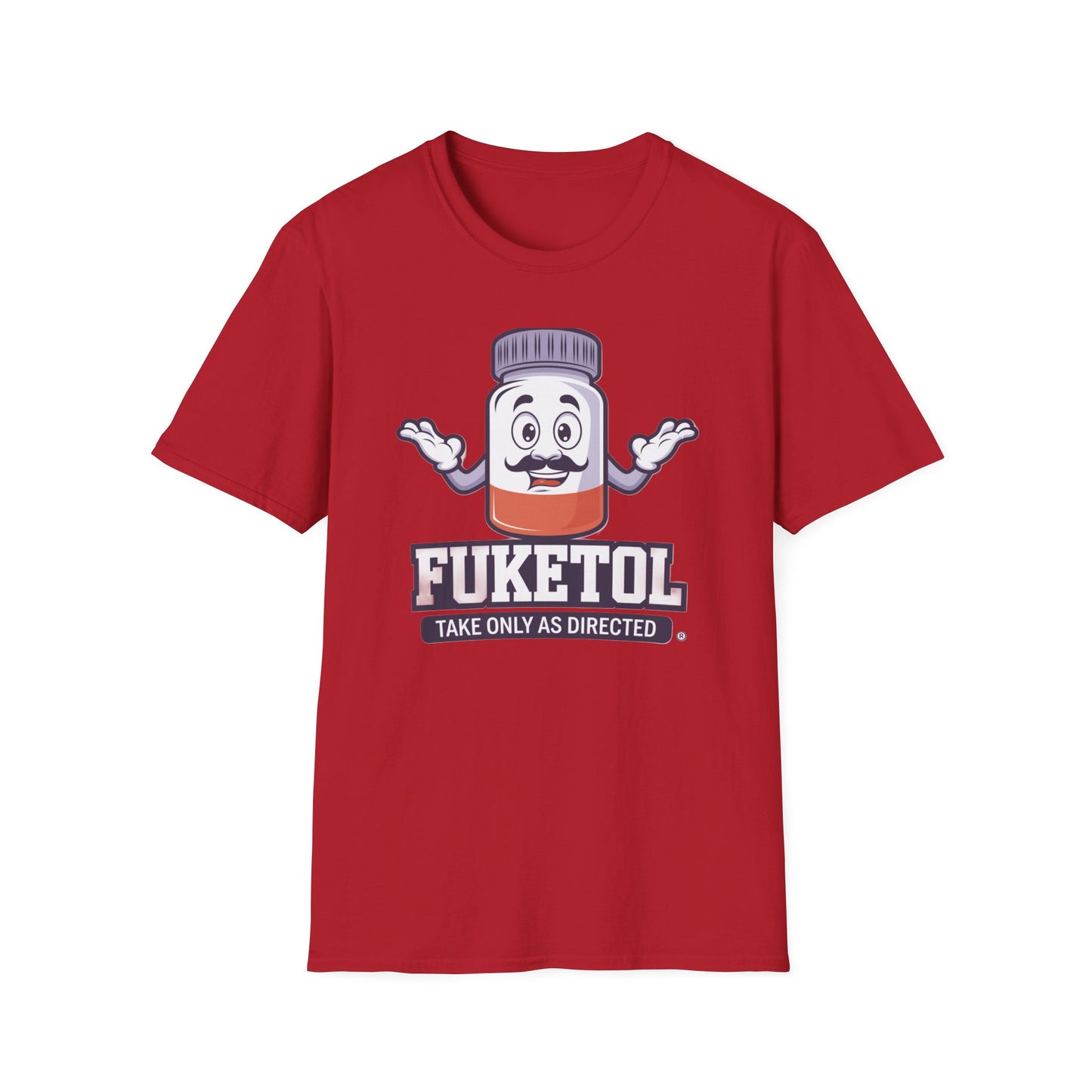 FUKETOL Unisex Softstyle T-Shirt - Fun and Playful Graphic Tee