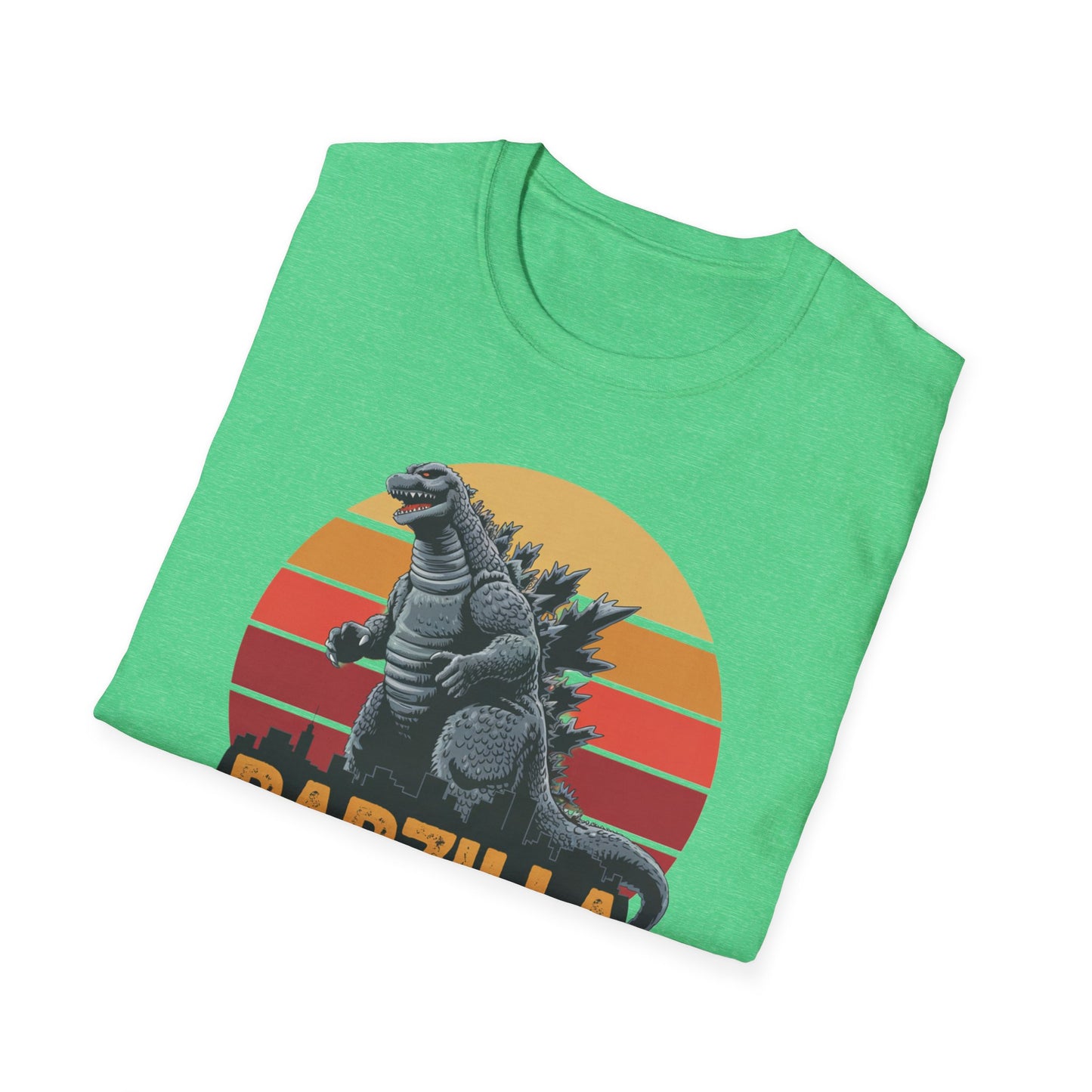 Dadzilla Tee - Unisex Softstyle T-Shirt for Dad Enthusiasts Fathers Day Gift
