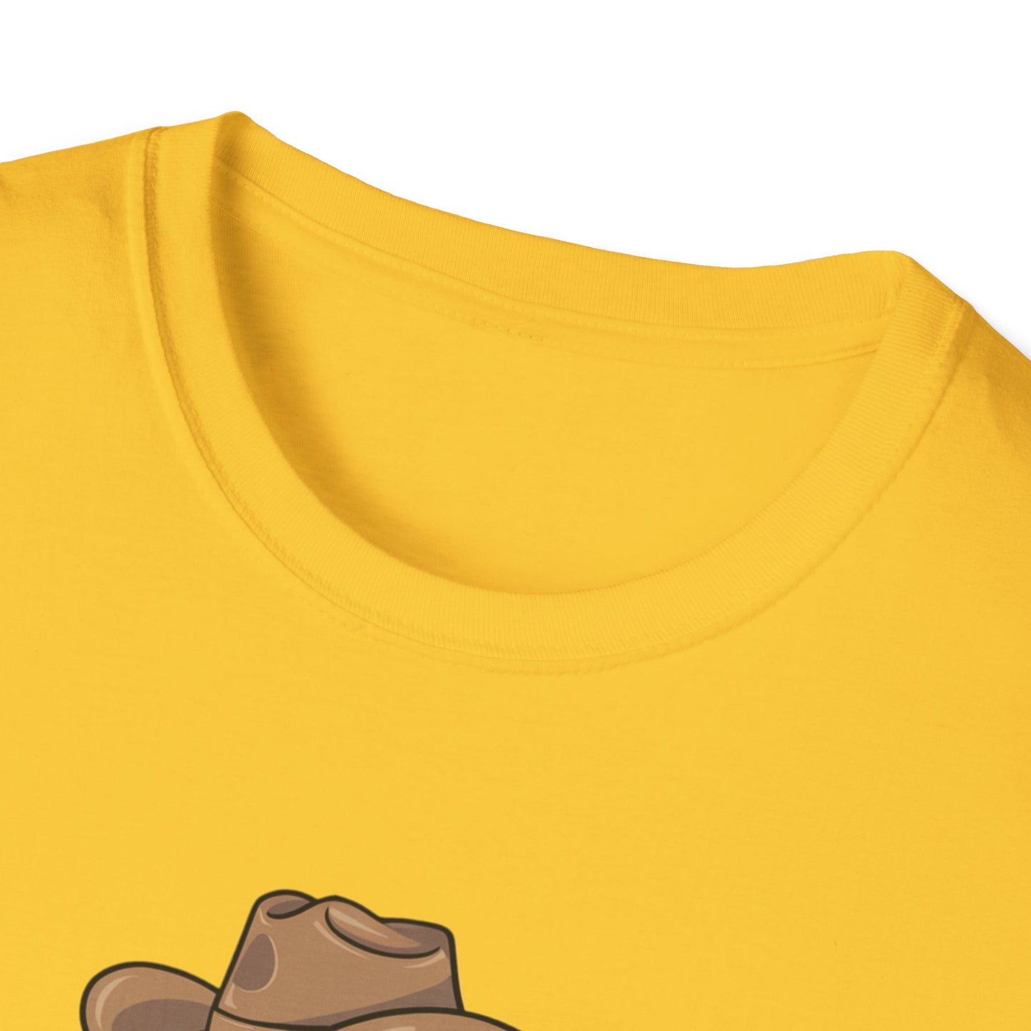 Ghostly Cowboy T-Shirt, Fun Halloween Tee, Spooky Ghost Shirt, Unisex Graphic Shirt, Witchy Casual Wear, Cute Halloween Gift