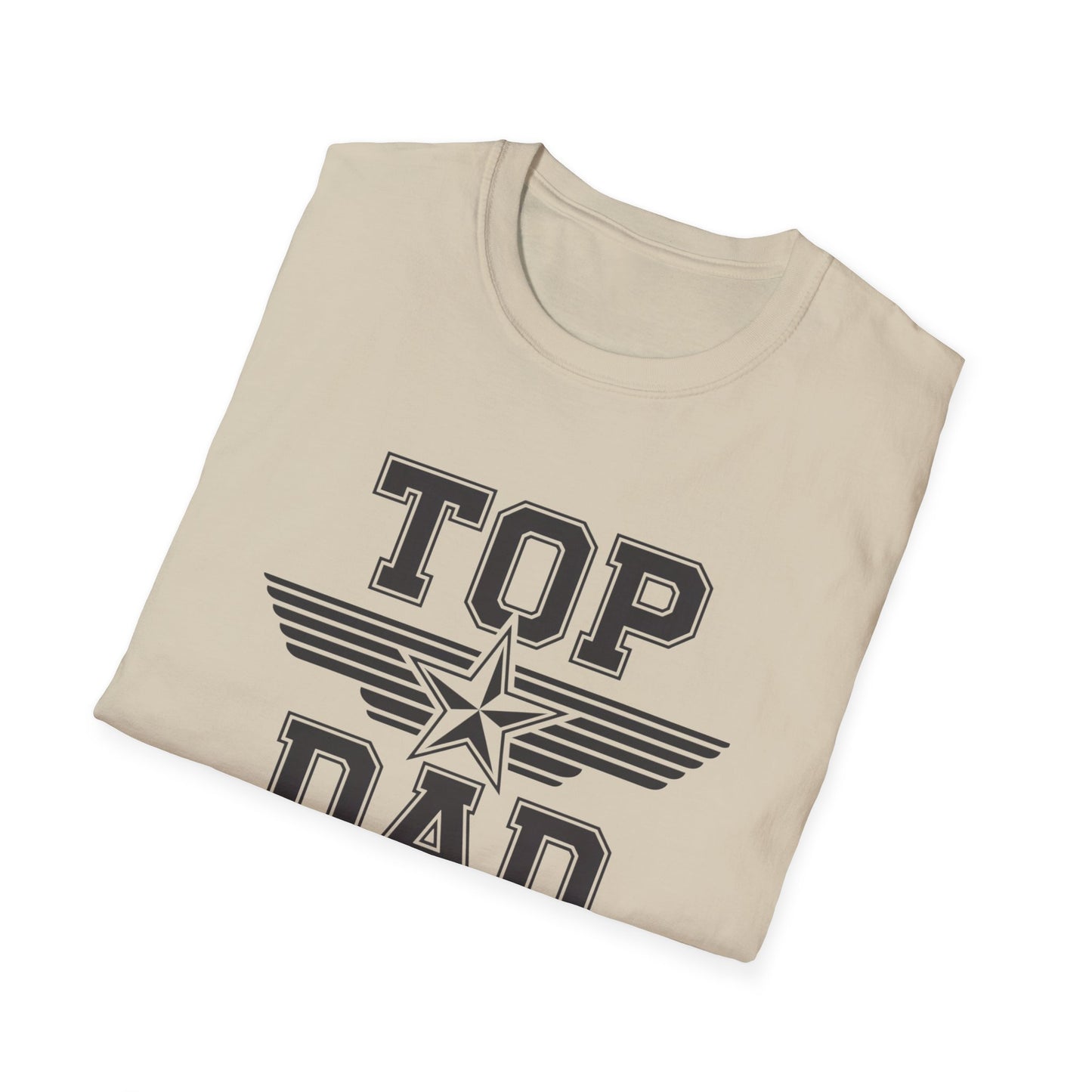 Top Dad Unisex Softstyle T-Shirt, Father's Day Gift, Casual Wear, Dad Shirt, Family Reunion Tee, Gift for Dad