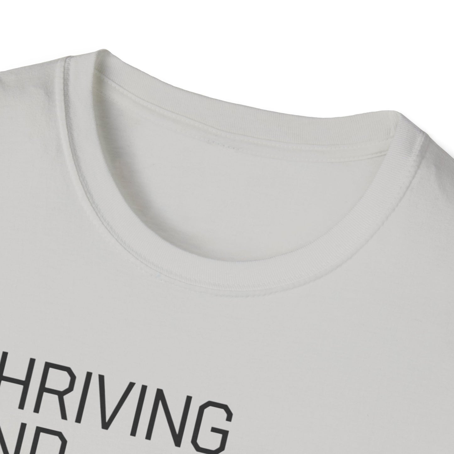 Mom Life Unisex T-Shirt | Thriving and Surviving Tee | Gift for Moms, Mother's Day, Parenting, Casual Wear, Birthday
