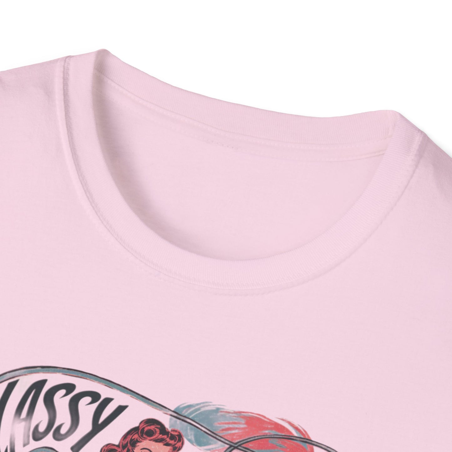 Classy & Badass Unisex T-Shirt, Vintage Chic Tee, Gift for Her, Empowerment Shirt, Casual Wear, Birthday Gift, Feminist Apparel