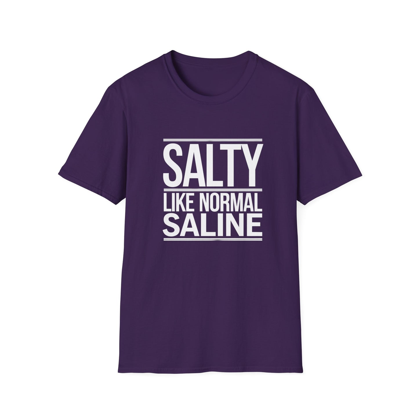 Salty Like Normal Saline Unisex Softstyle T-Shirt