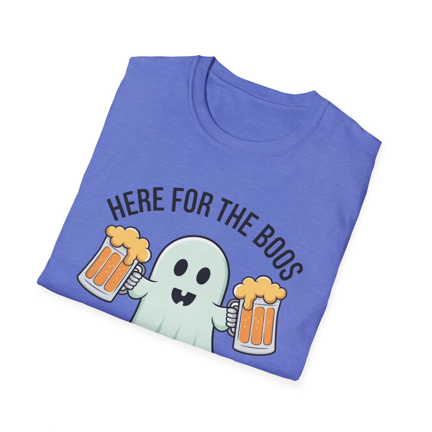 Ghostly Humor Unisex T-Shirt - Perfect for Halloween, Casual Outings, and Party Vibes, Fun Apparel, Spooky Season Tee, Gift for Friends