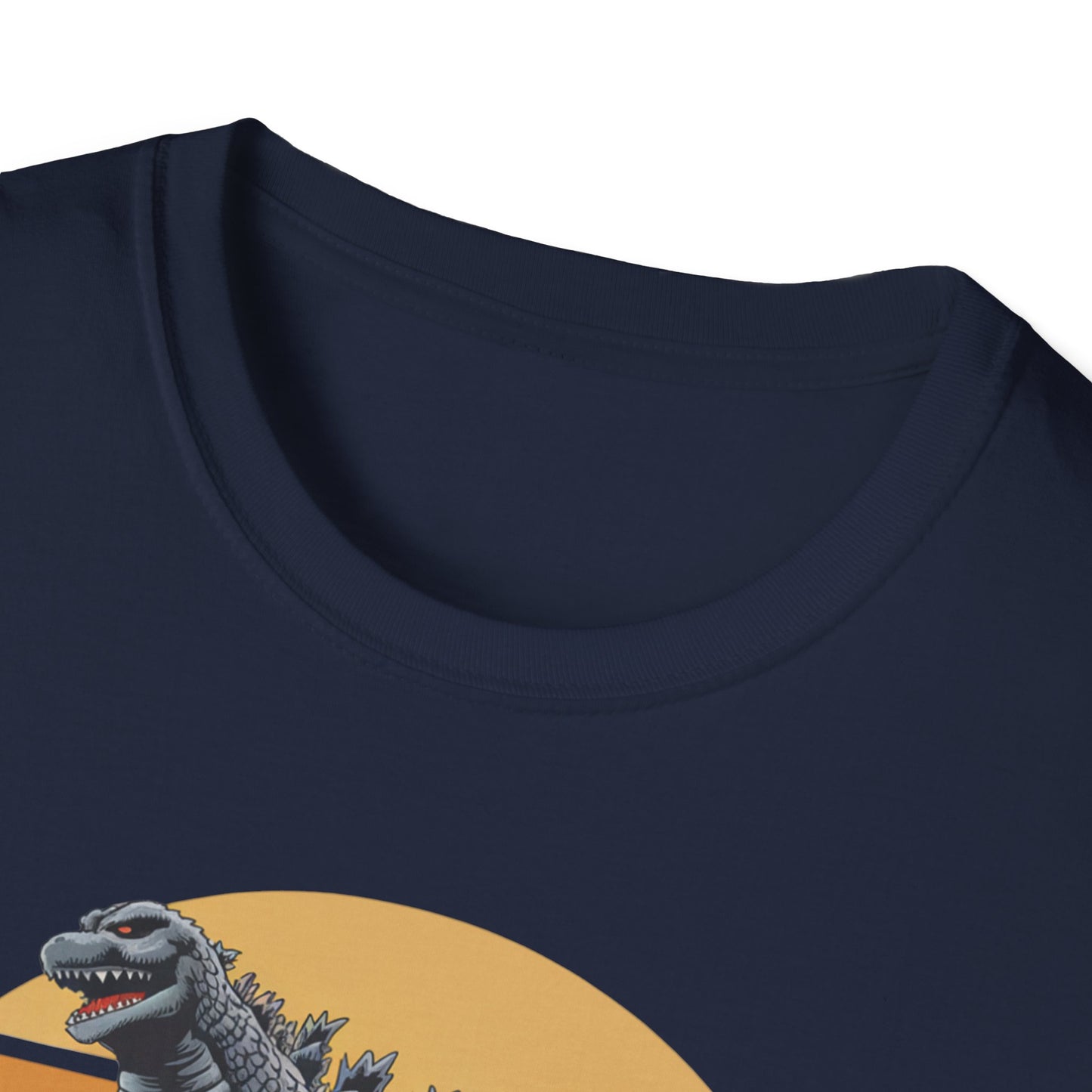 Dadzilla Tee - Unisex Softstyle T-Shirt for Dad Enthusiasts Fathers Day Gift