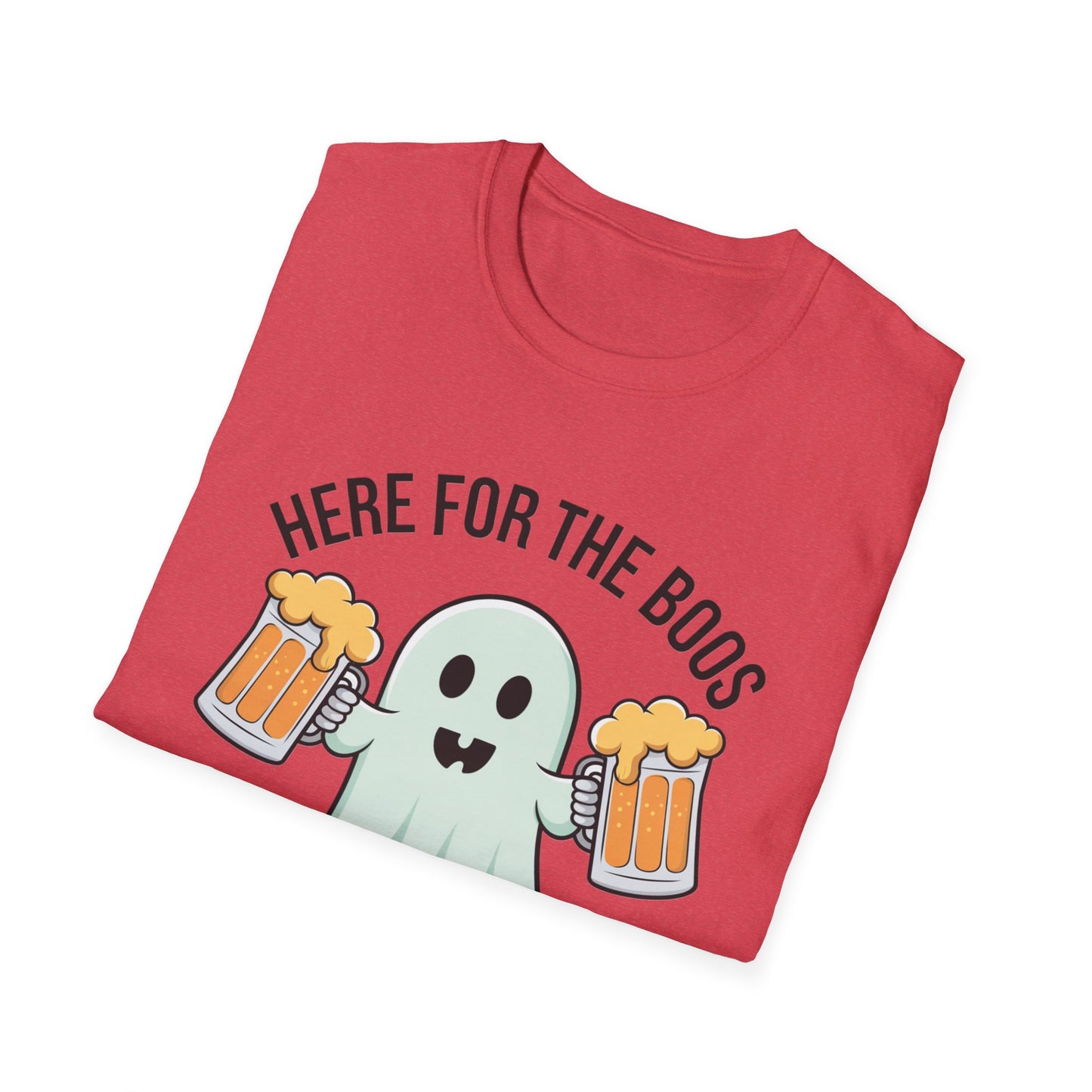 Ghostly Humor Unisex T-Shirt - Perfect for Halloween, Casual Outings, and Party Vibes, Fun Apparel, Spooky Season Tee, Gift for Friends