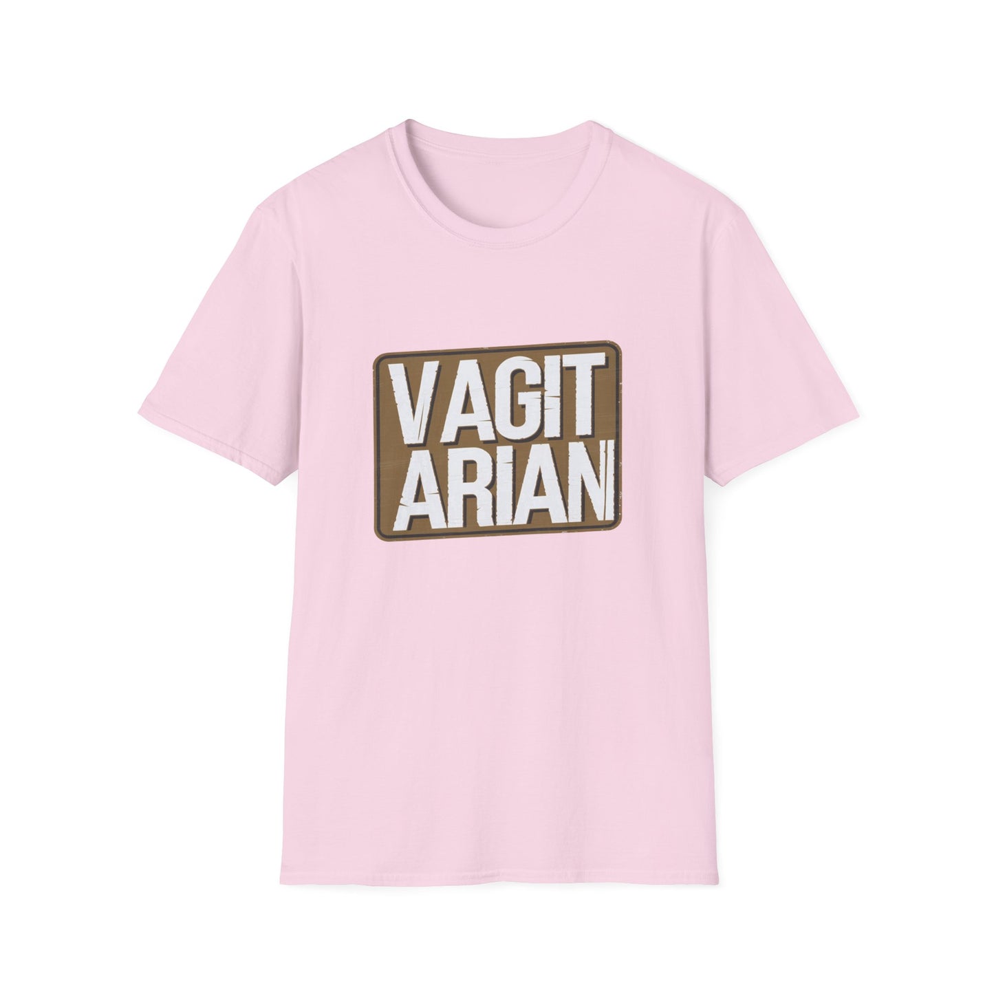 Funny Unisex T-Shirt - "VAGITARIAN" Humor Tee for Food Lovers