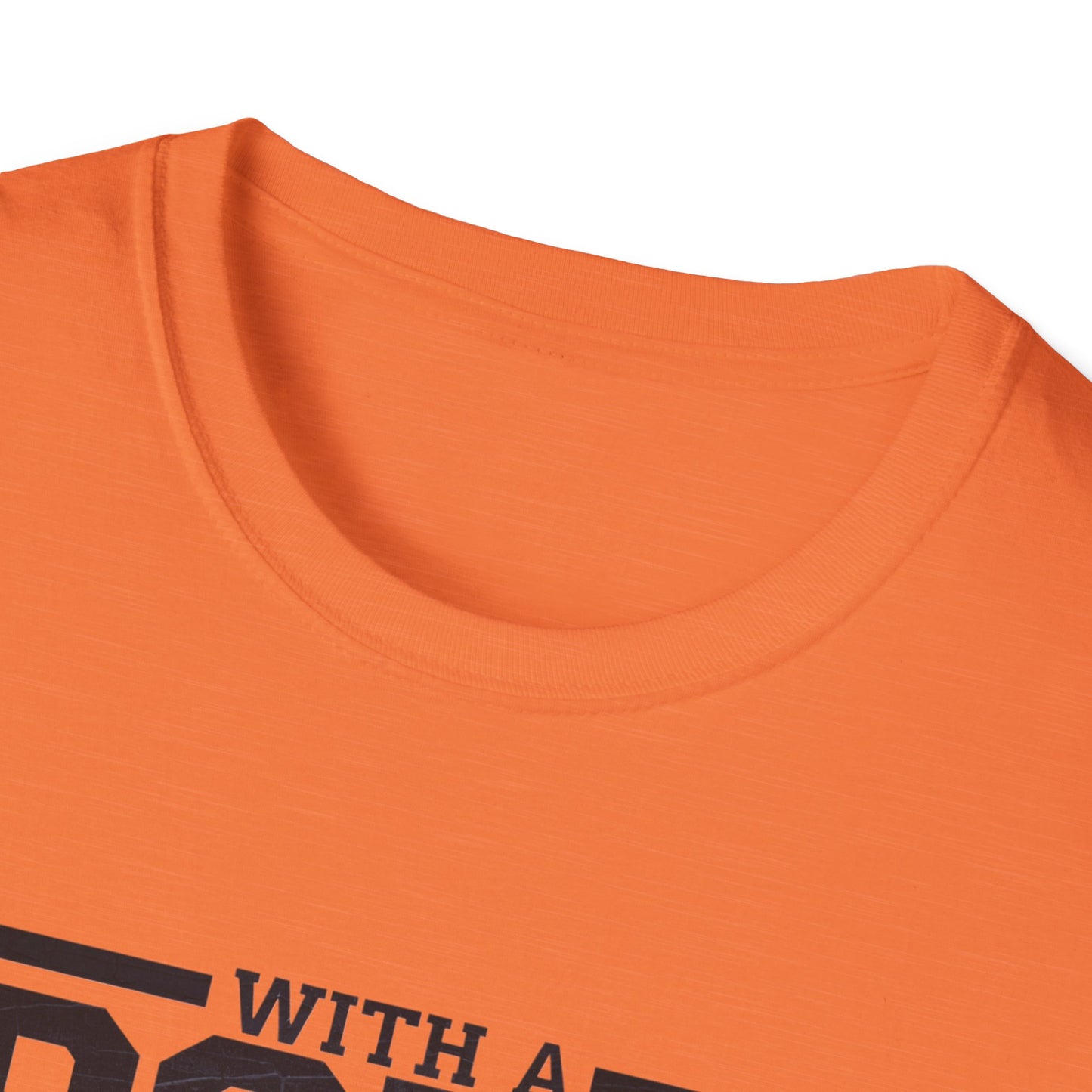 Body Positive Unisex Softstyle T-Shirt - "With a Body Like This, Who Needs Hair?" Fathers Day
