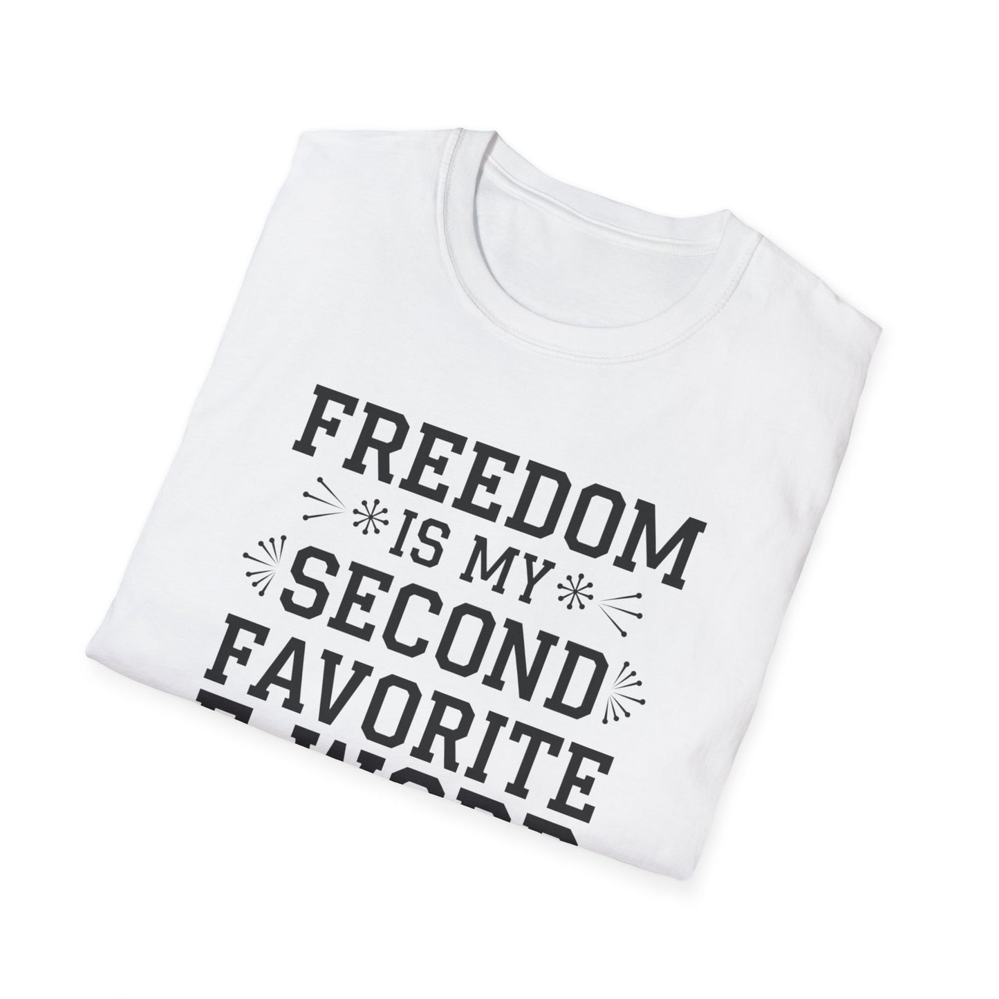 Freedom F-Word Unisex T-Shirt - Perfect for Casual Outings and Holidays
