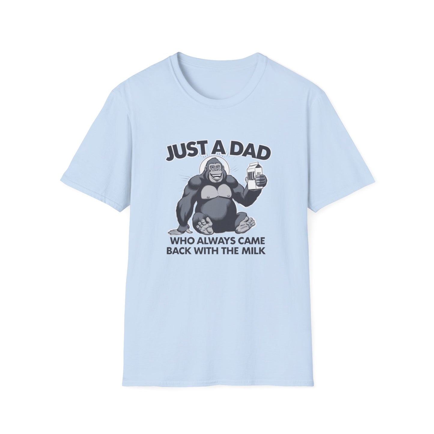 Just a Dad Unisex Softstyle T-Shirt - Humorous Father's Day Gift, Comfortable Casual Wear