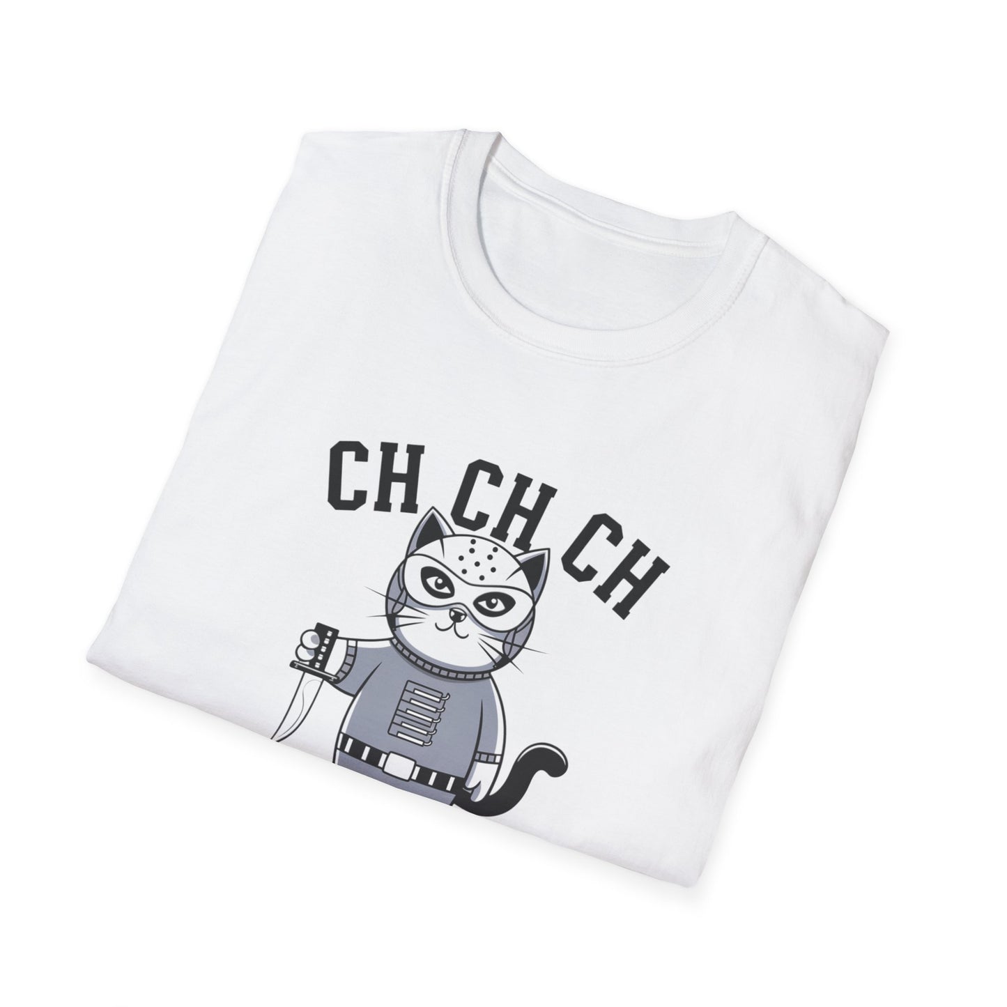 Funny Cat Graphic Tee, Unisex T-Shirt, Cute Cat Lover Gift, Pet Enthusiast Apparel, Meow Meow Meow Shirt