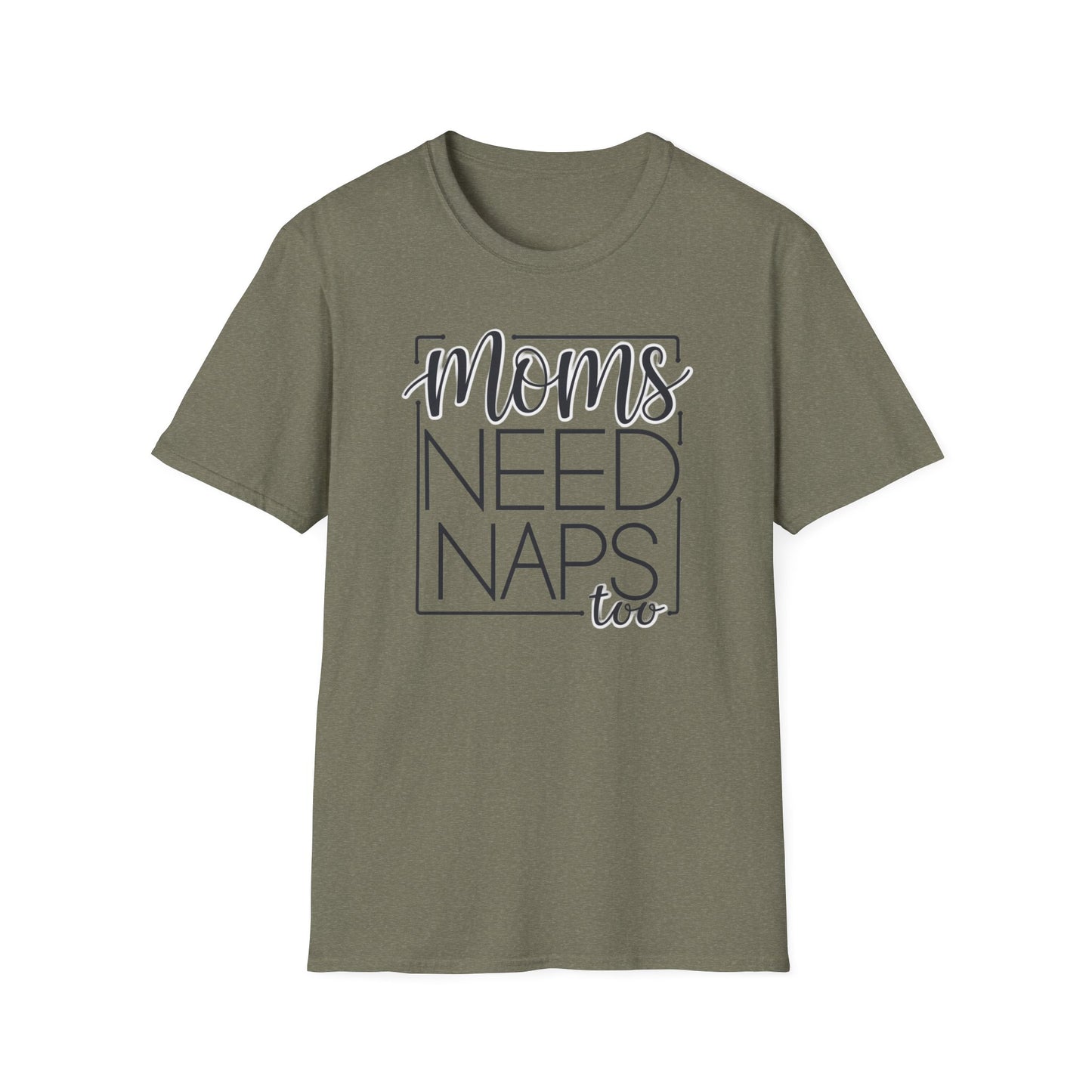 Moms Need Naps Too T-Shirt | Funny Mom Shirt, Gift for Mothers, Casual Tee, Relaxation Apparel, Mother's Day Gift