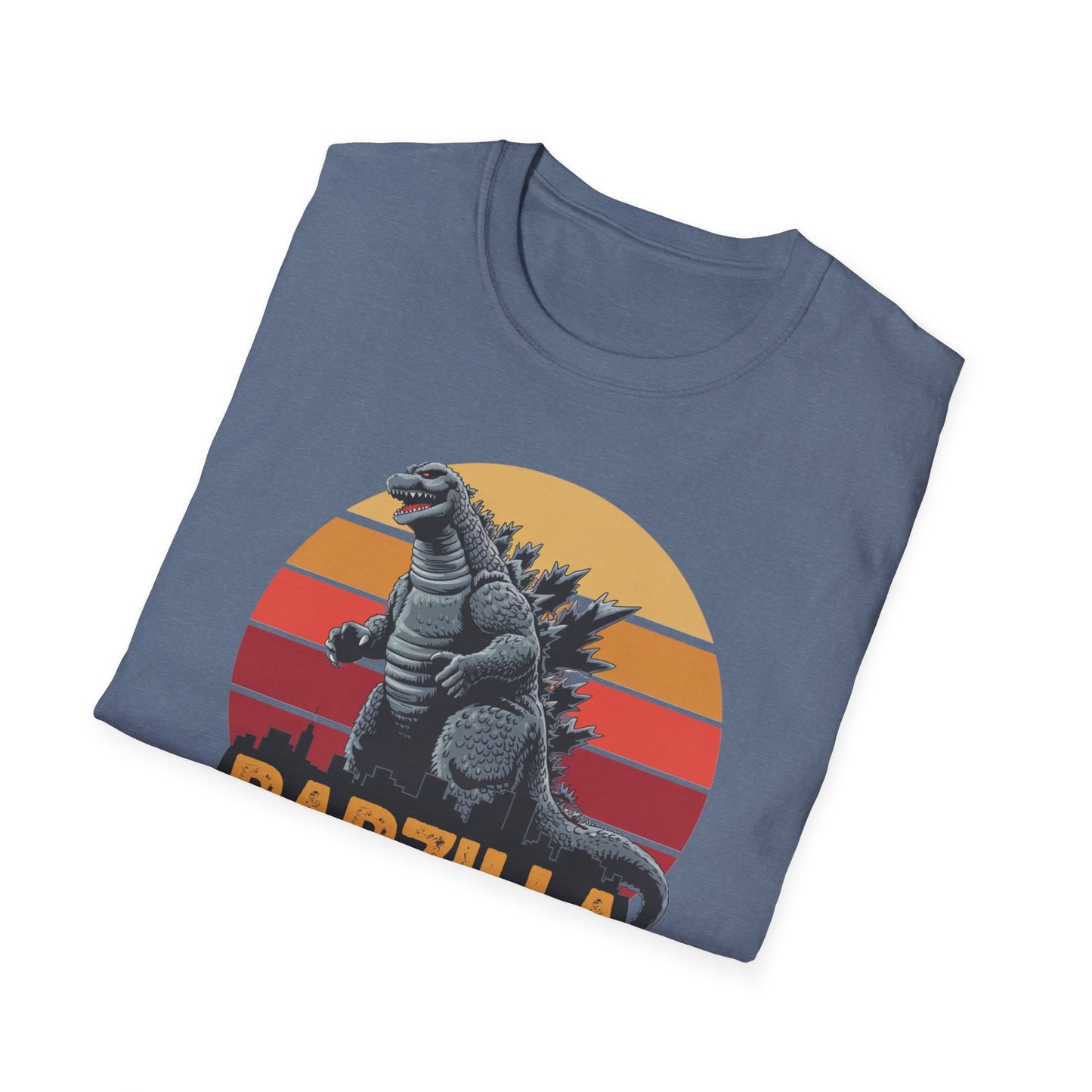 Dadzilla Tee - Unisex Softstyle T-Shirt for Dad Enthusiasts Fathers Day Gift