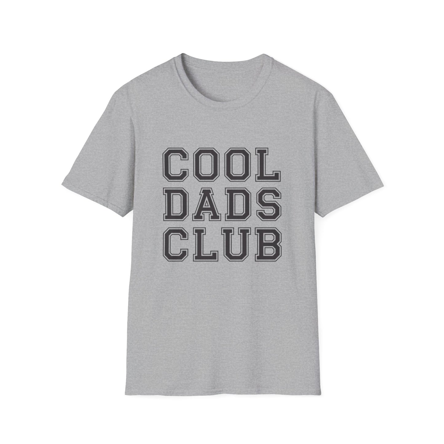 Cool Dads Club Unisex Softstyle T-Shirt - Perfect Gift for Father's Day