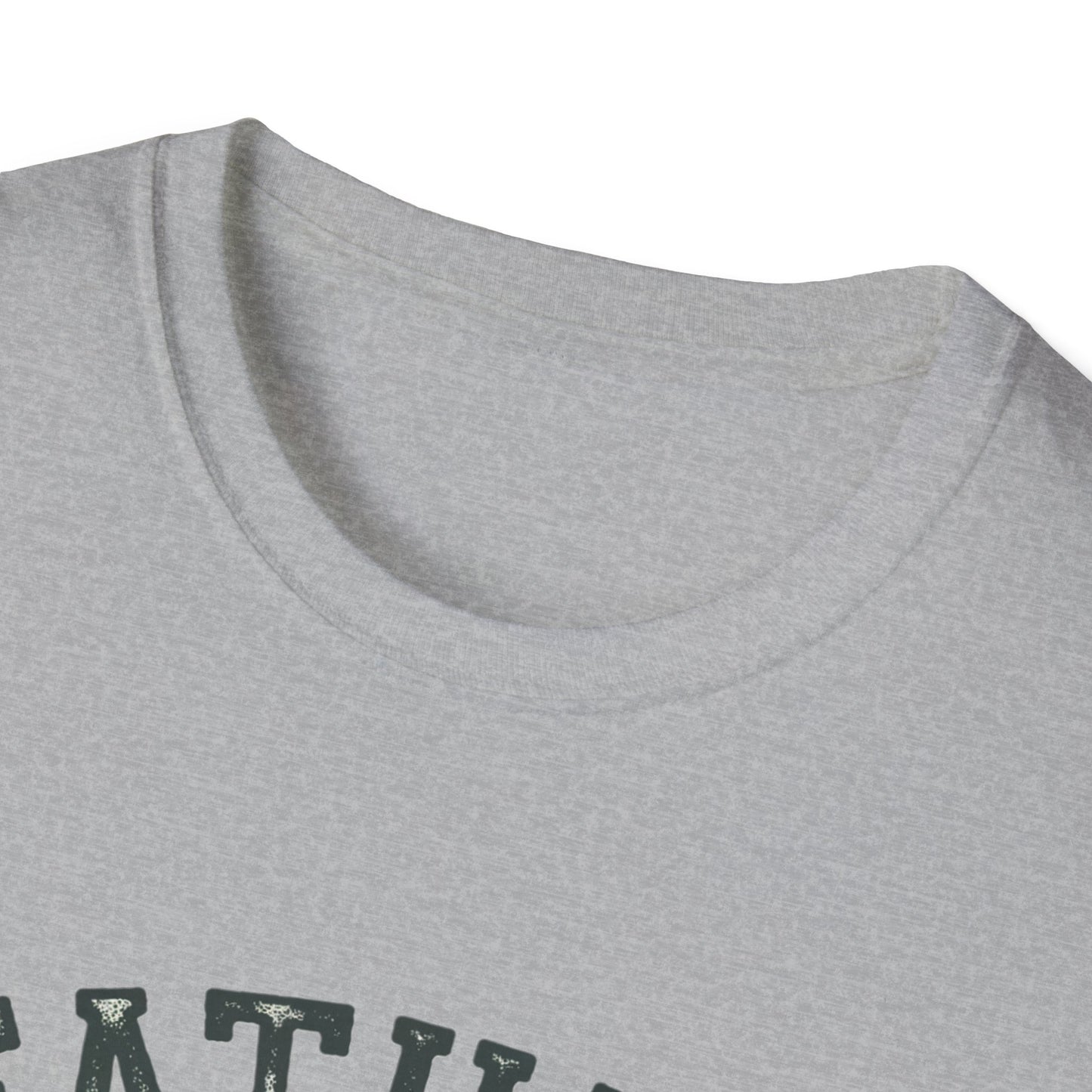 Father Mows Best Unisex Softstyle T-Shirt