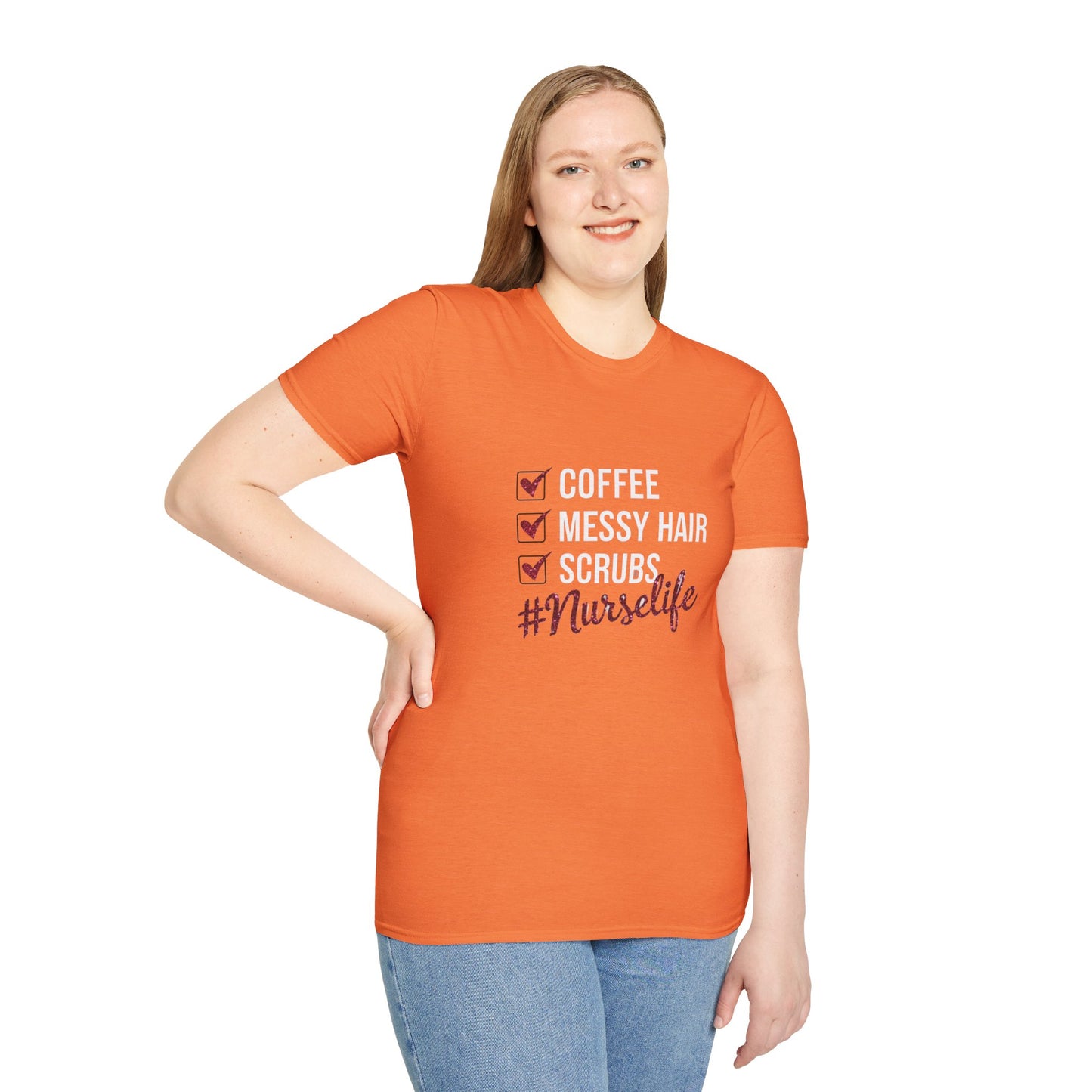 Nurse Life Unisex Softstyle T-Shirt - Perfect for Healthcare Professionals