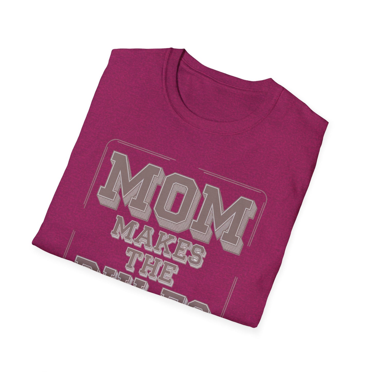 Mom Makes the Rules T-Shirt | Funny Mother's Day Gift, Family Reunion Apparel, Casual Everyday Wear, Unisex Tee, Gift for Mom