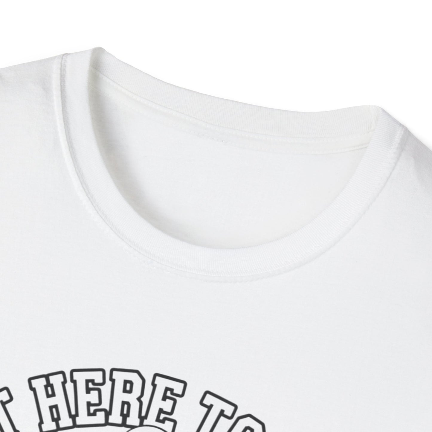 Just Here to Bone T-Shirt | Unisex Skeleton Tee, Halloween Shirt, Funny Graphic Tee, Casual Wear, Gift for Friends