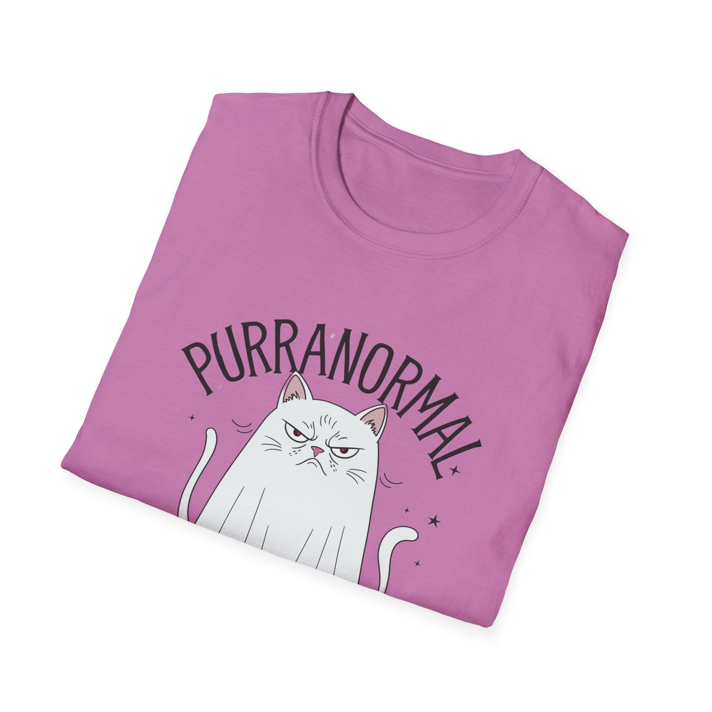 Funny Cat Tee - Purranormal Cativity T-Shirt for Cat Lovers, Gift for Pet Owners, Halloween Tee, Cozy Unisex Shirt, Cat Lover Apparel