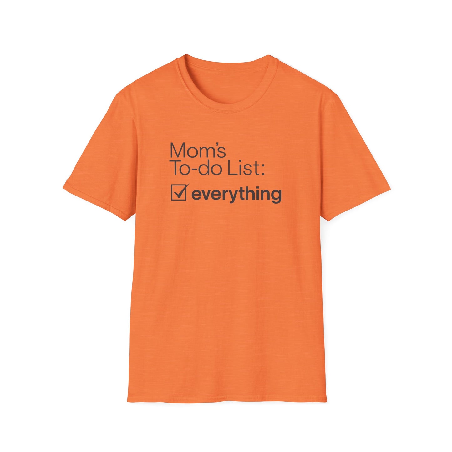 Mom's To-Do List T-Shirt, Funny Gift for Moms, Women's Casual Tee, Mother's Day Gift, Everyday Wear, Family Humor Shirt