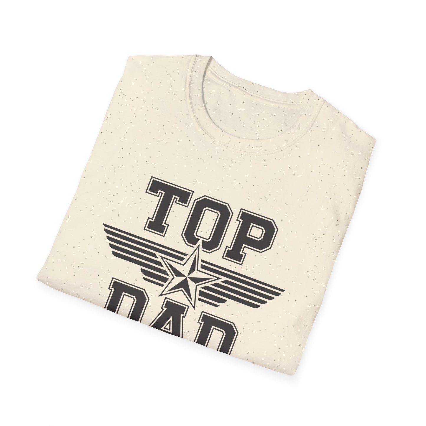 Top Dad Unisex Softstyle T-Shirt, Father's Day Gift, Casual Wear, Dad Shirt, Family Reunion Tee, Gift for Dad