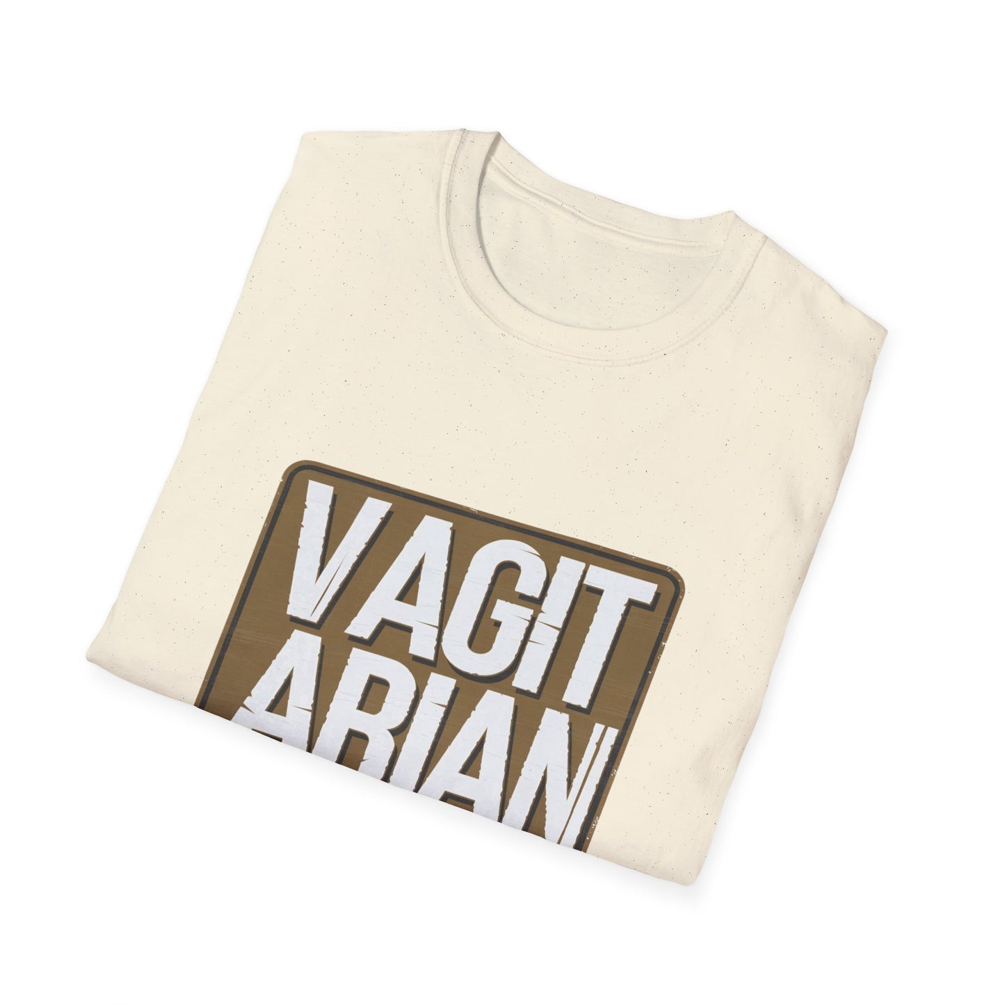 Funny Unisex T-Shirt - "VAGITARIAN" Humor Tee for Food Lovers