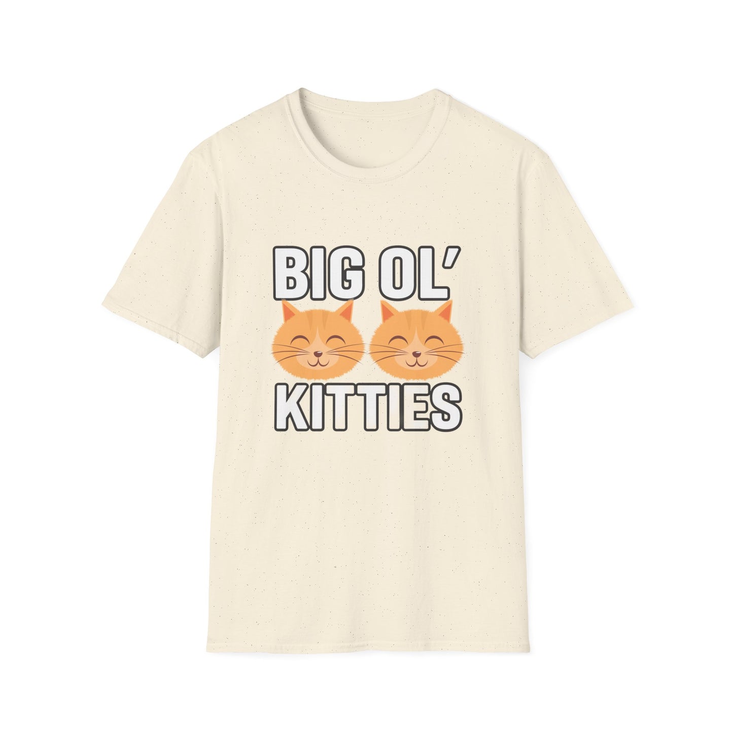 Big Ol' Kitties Unisex T-Shirt – Cute Cat Lover Tee for Everyday Wear