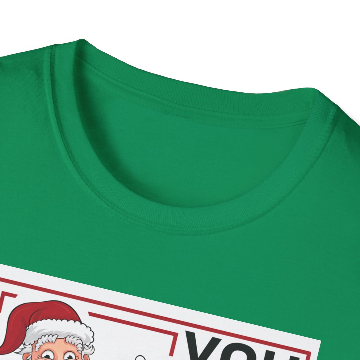 Funny Christmas Unisex T-Shirt, Holiday Gift, Santa Humor Tee, Xmas Party Shirt, Gift for Him/Her, Family Gathering Outfit