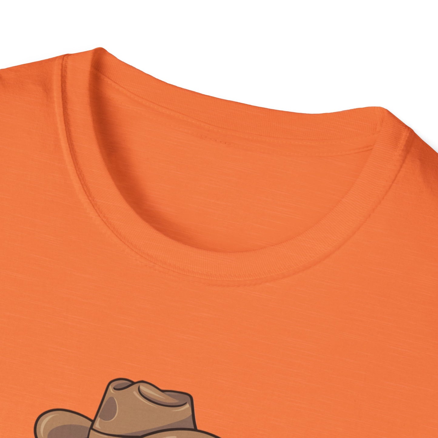 Ghostly Cowboy T-Shirt, Fun Halloween Tee, Spooky Ghost Shirt, Unisex Graphic Shirt, Witchy Casual Wear, Cute Halloween Gift