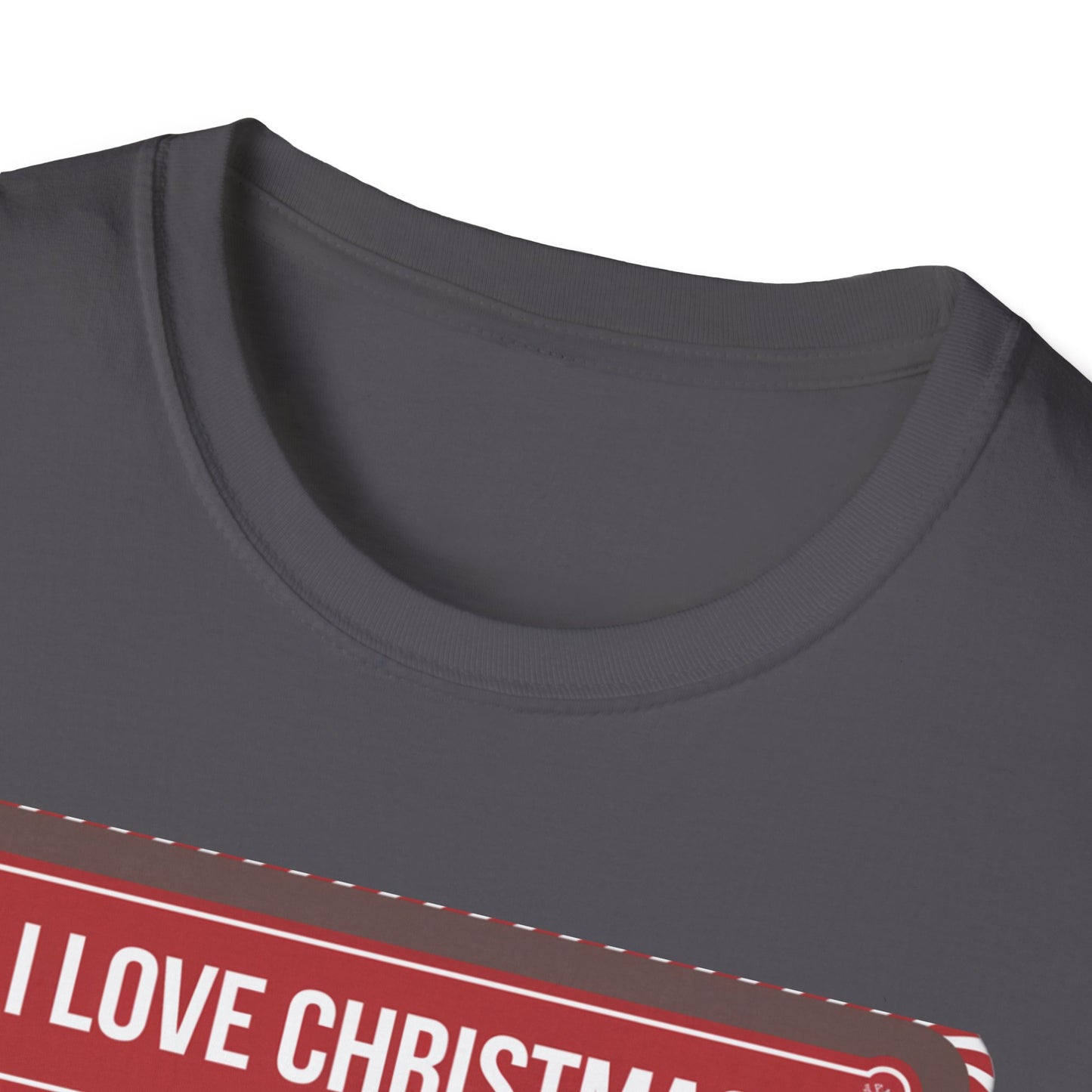 Funny Christmas T-Shirt - I Love Christmas Just Not as Much as a Big Fat Rooster, Holiday Gift, Novelty Tee, Festive Apparel, Humorous Shirt
