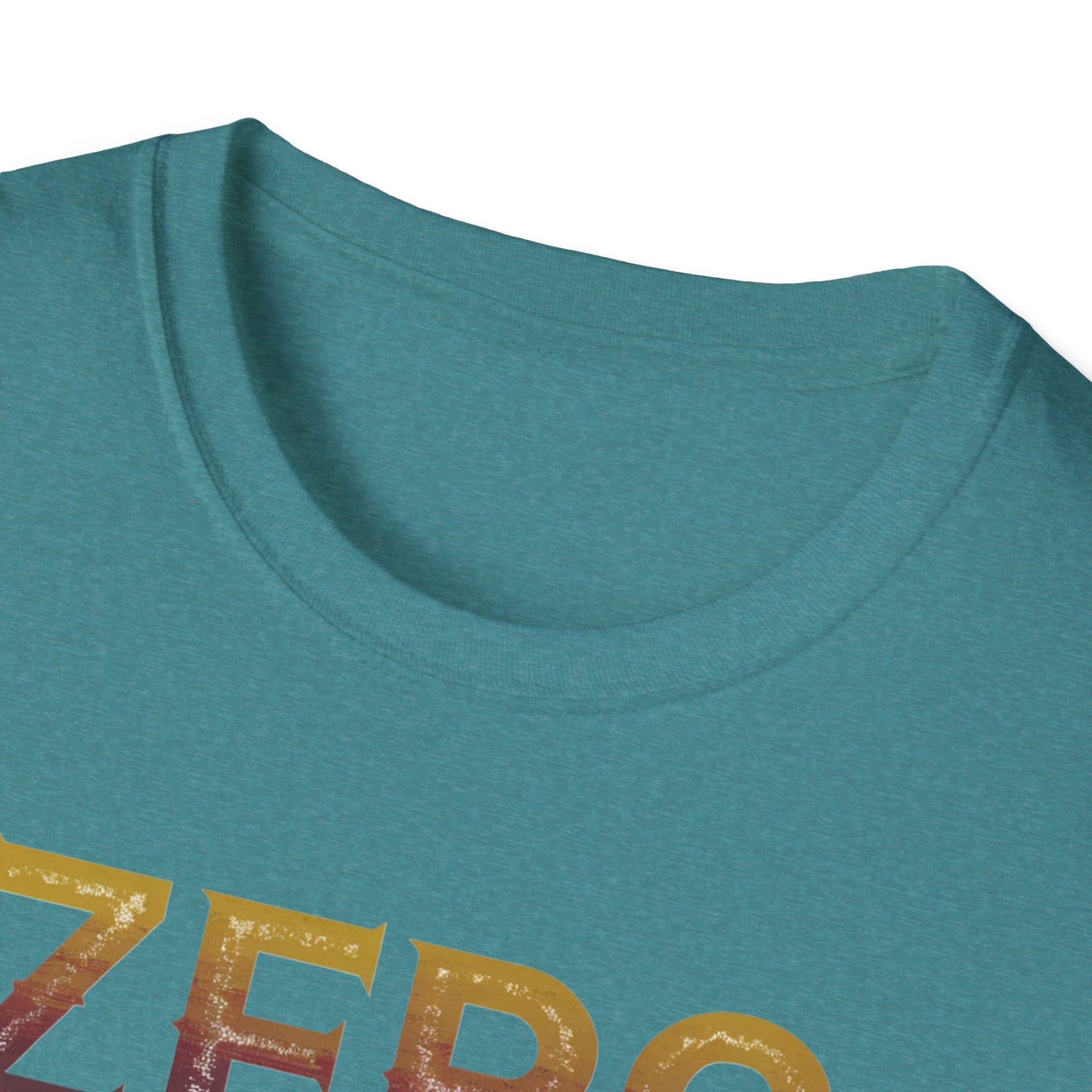 Zero Plucks Given Unisex Softstyle T-Shirt - Funny Fishing Gift