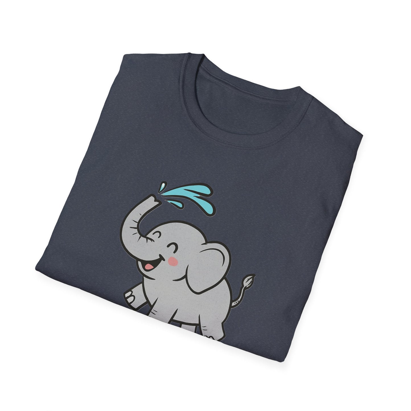 Funny Elephant T-Shirt - Squirter! Tee for Animal Lovers, Gift for Kids, Birthday Party Shirt, Unisex Graphic Tee
