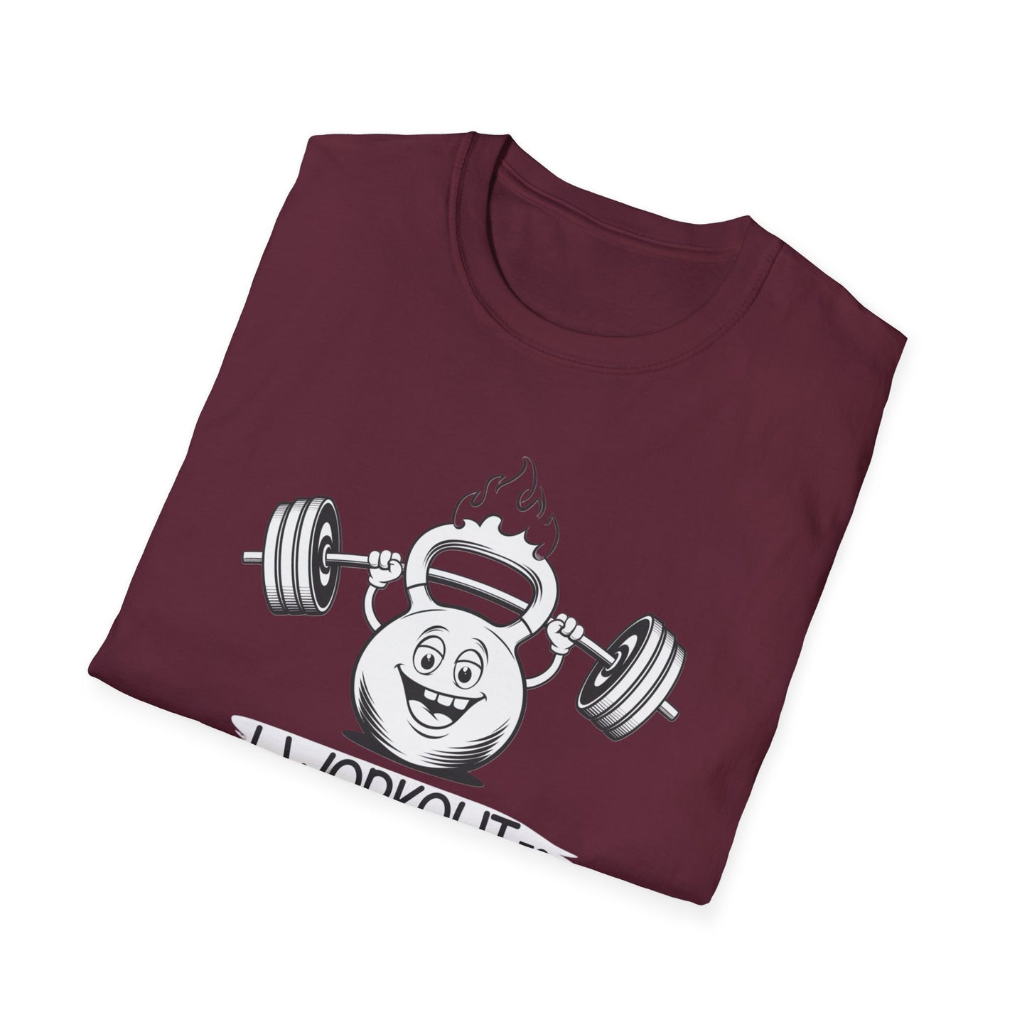 Funny Workout T-Shirt - I Workout to Burn Off the Crazy