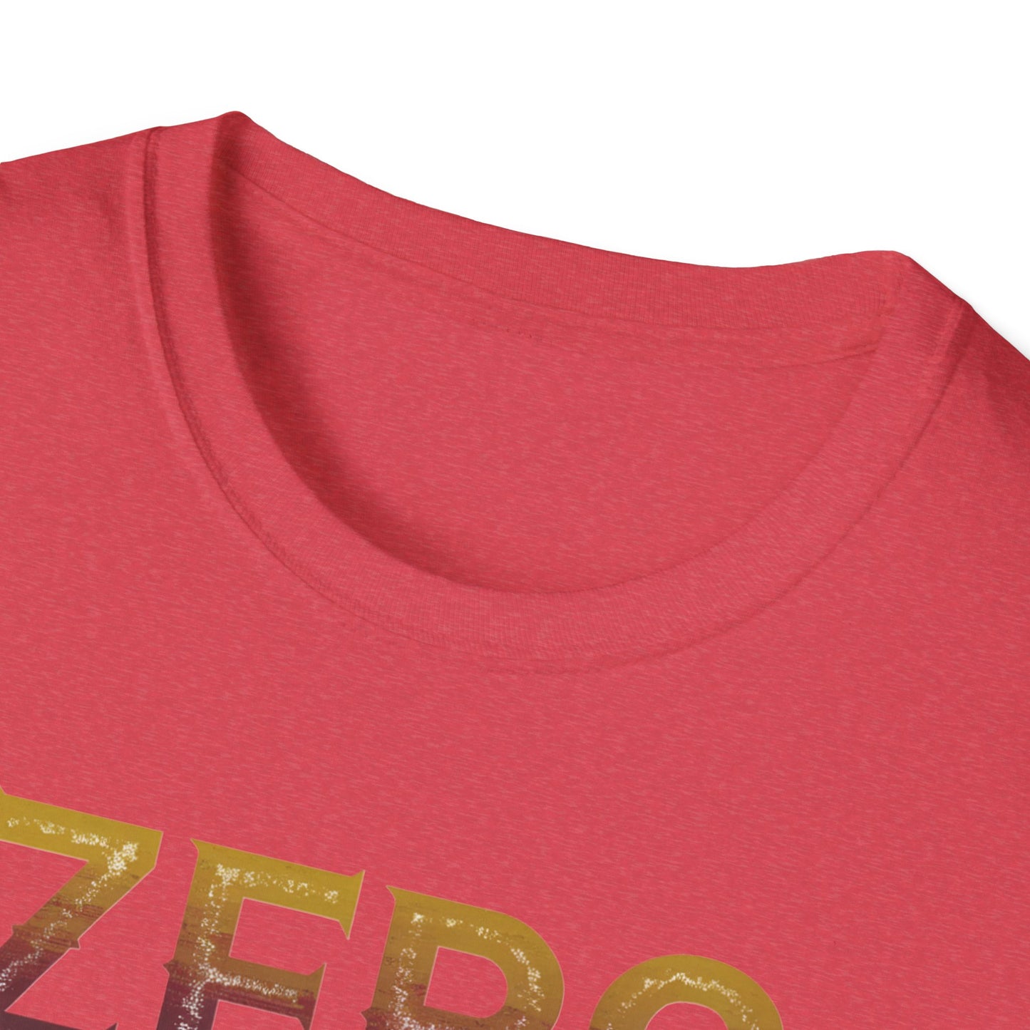 Zero Plucks Given Unisex Softstyle T-Shirt - Funny Fishing Gift