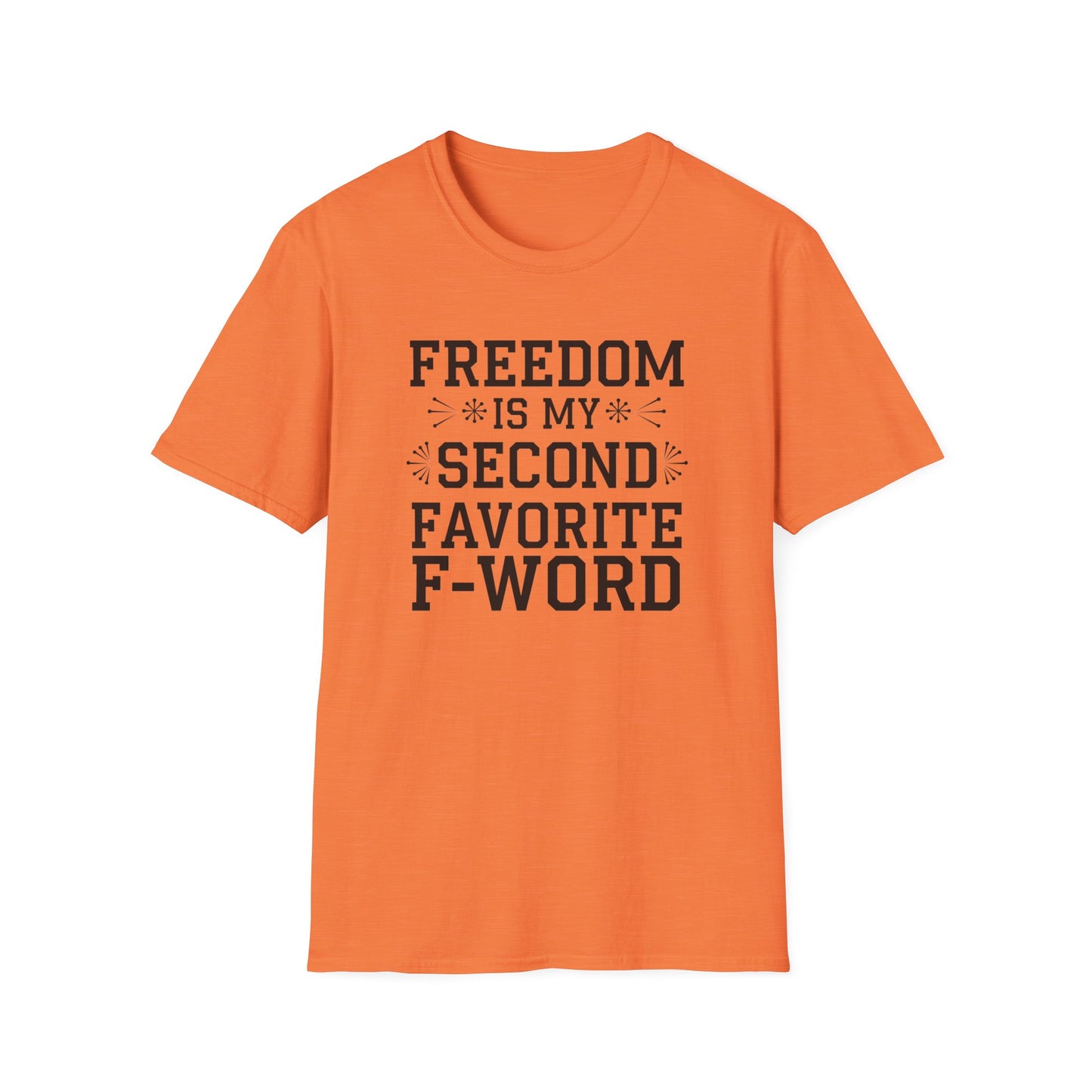 Freedom F-Word Unisex T-Shirt - Perfect for Casual Outings and Holidays
