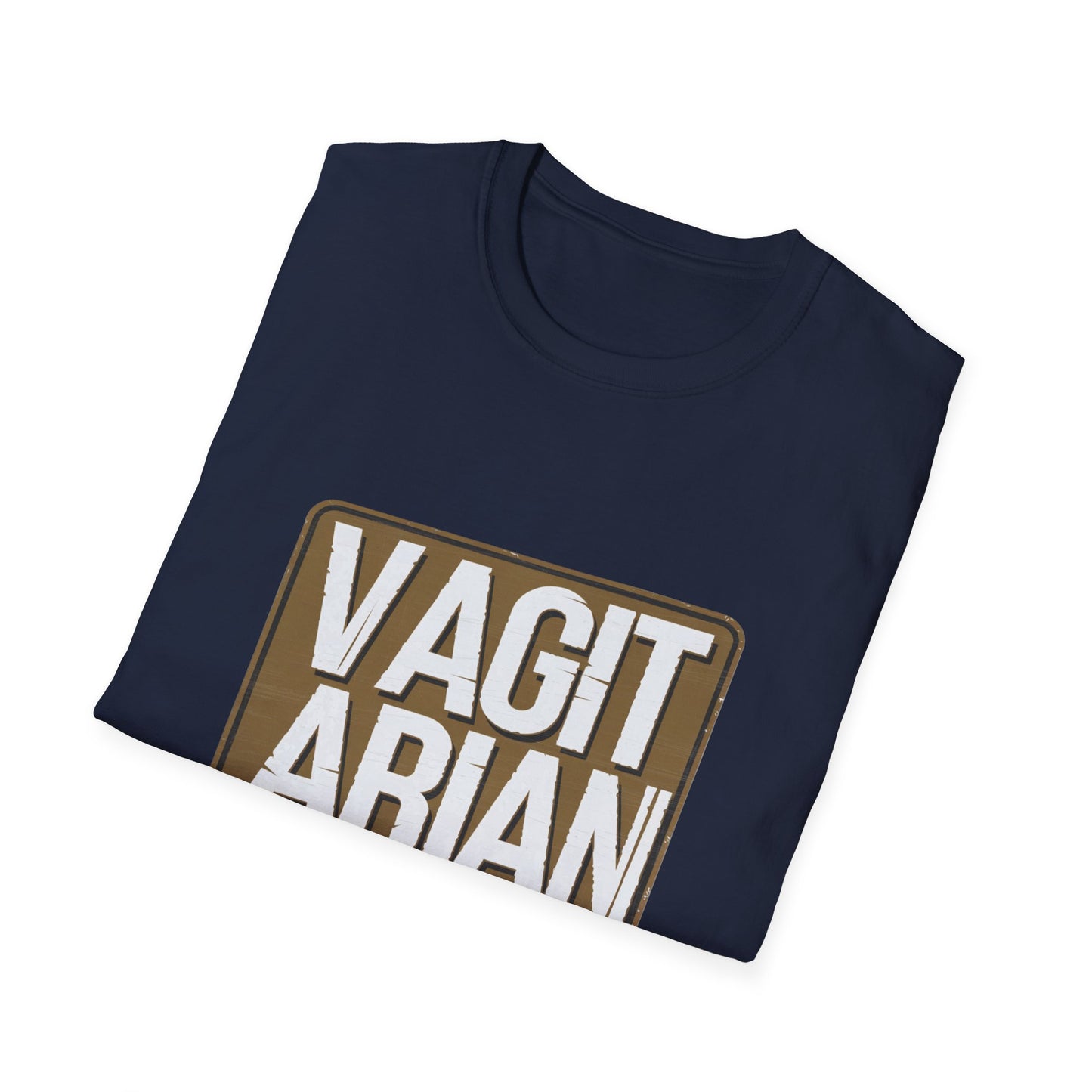 Funny Unisex T-Shirt - "VAGITARIAN" Humor Tee for Food Lovers