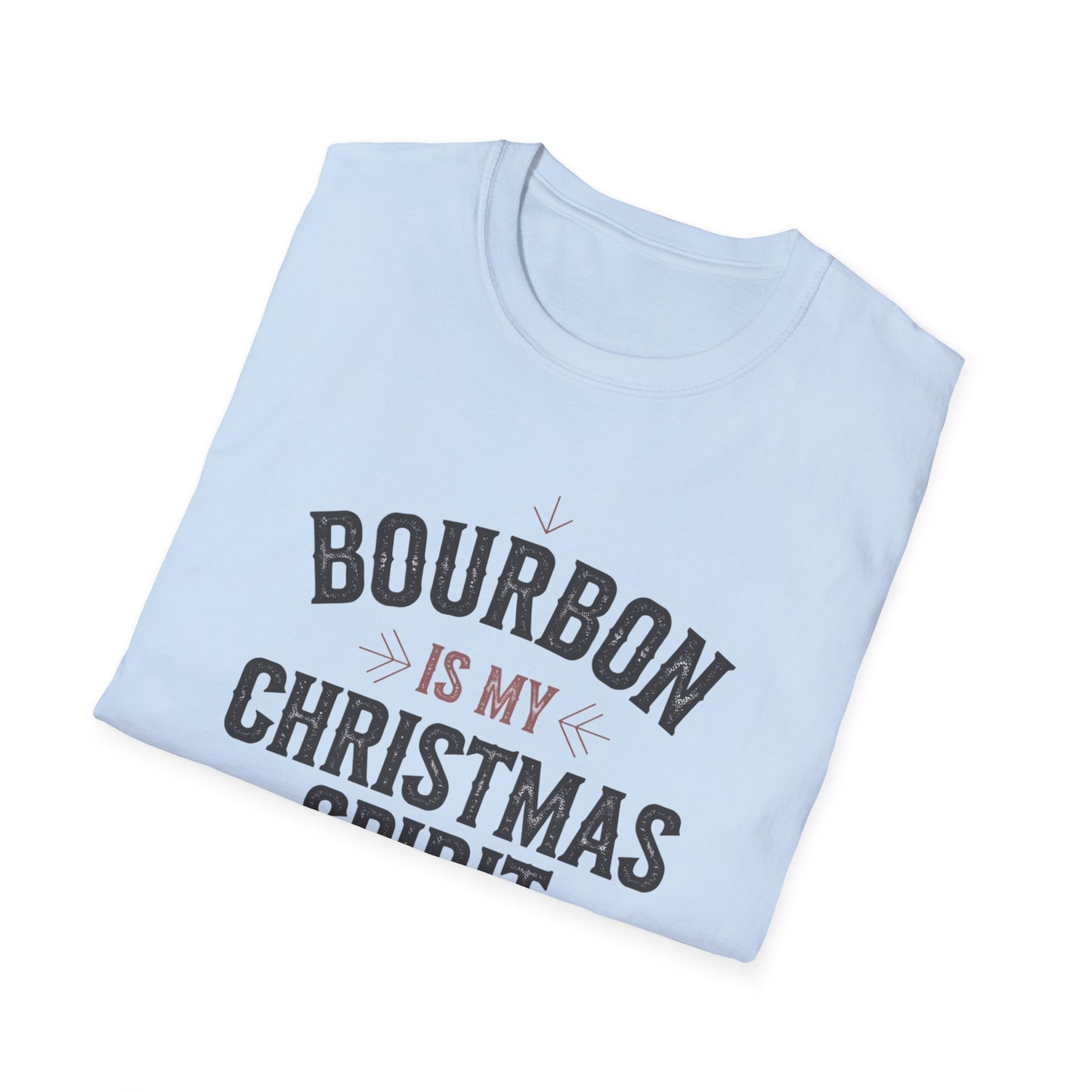 Bourbon-Themed Unisex T-Shirt | Perfect Holiday Gift, Christmas Party Attire, Festive Apparel, Gift for Bourbon Lovers